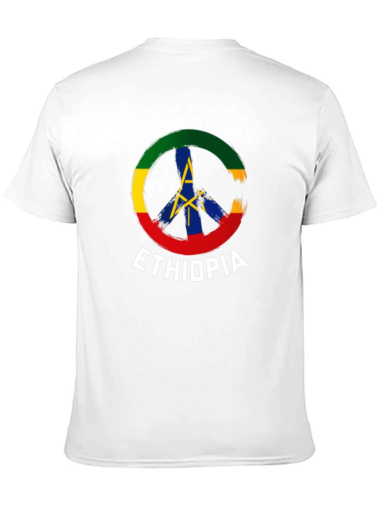 Ethiopia Peace Symbol T-Shirt