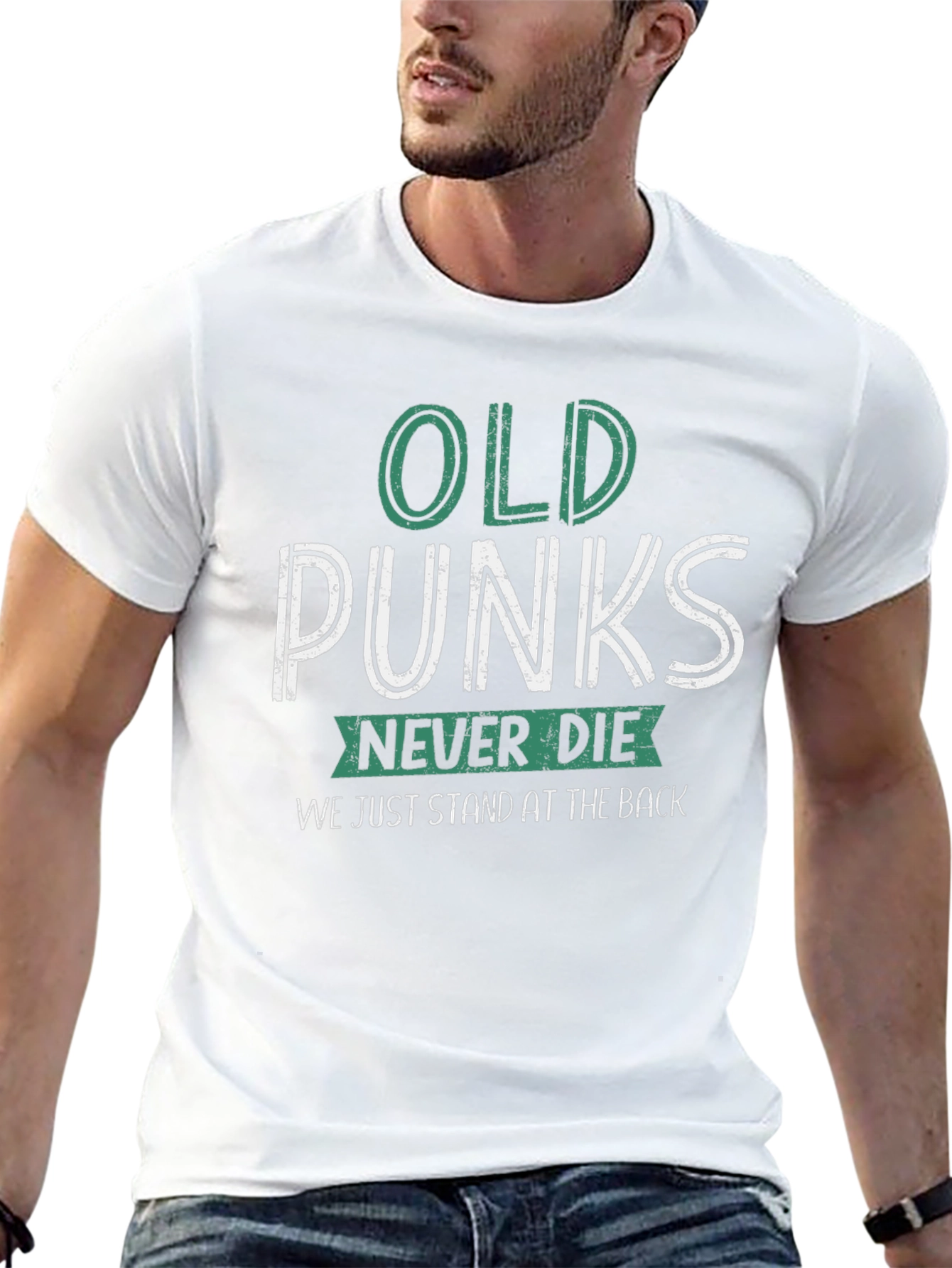 Old Punks Never Die Graphic Tee