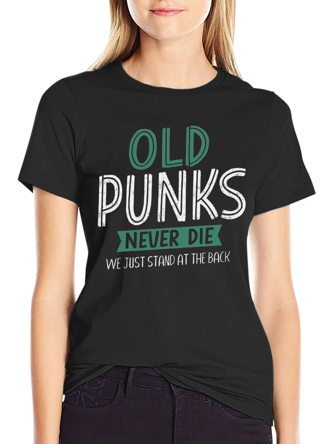 Old Punks Never Die Graphic Tee