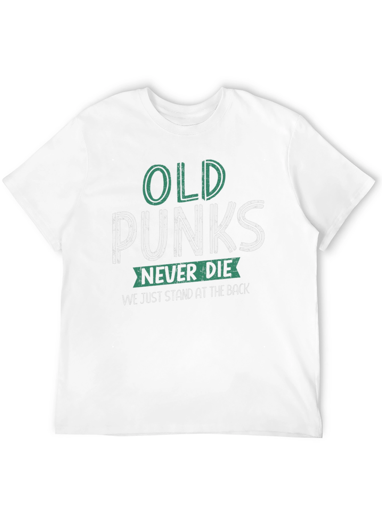 Old Punks Never Die Graphic Tee