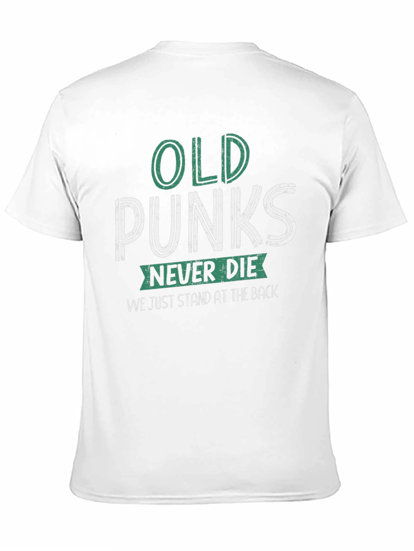Old Punks Never Die Graphic Tee