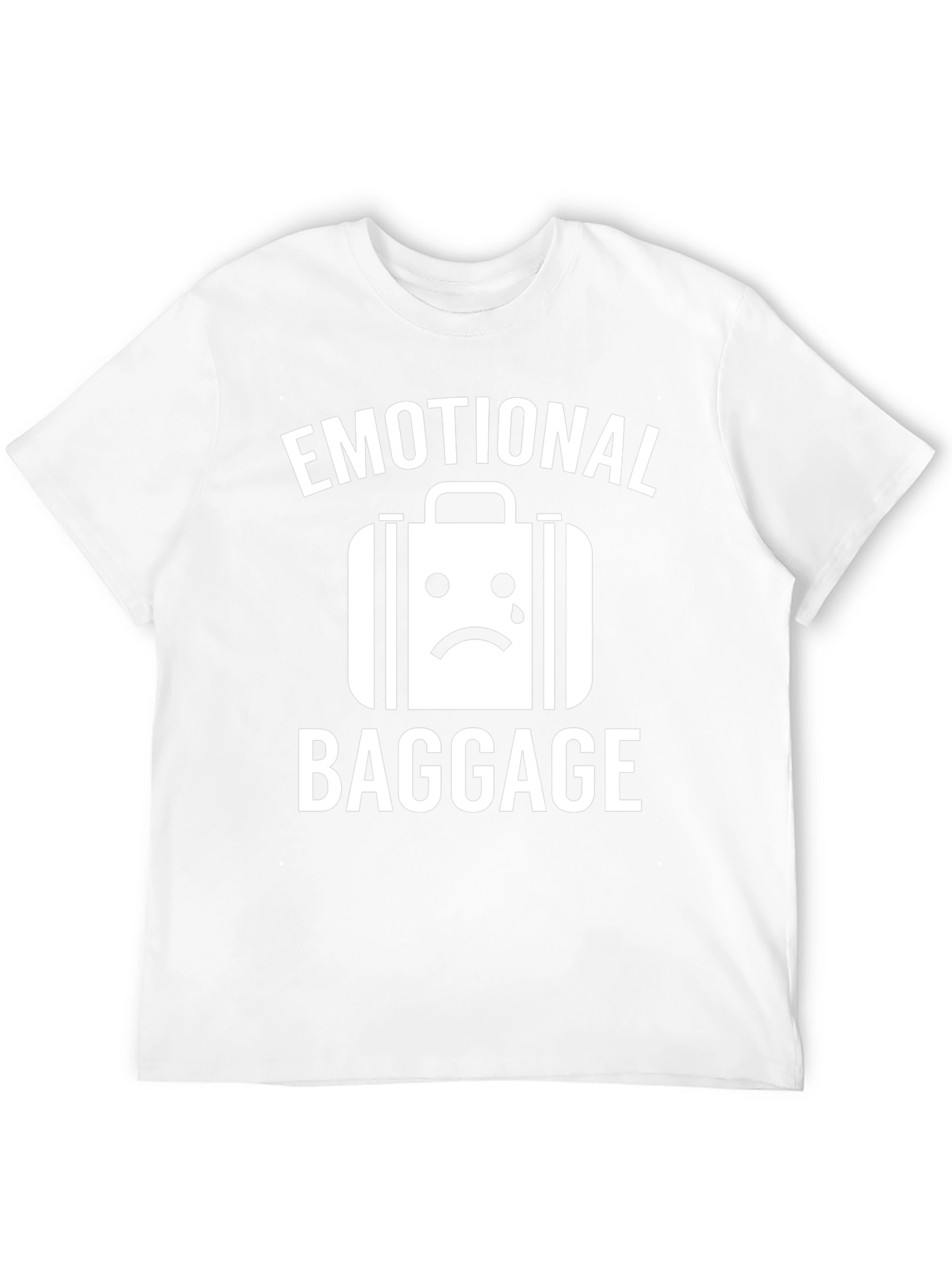 Emotional Baggage Graphic T-Shirt - Black
