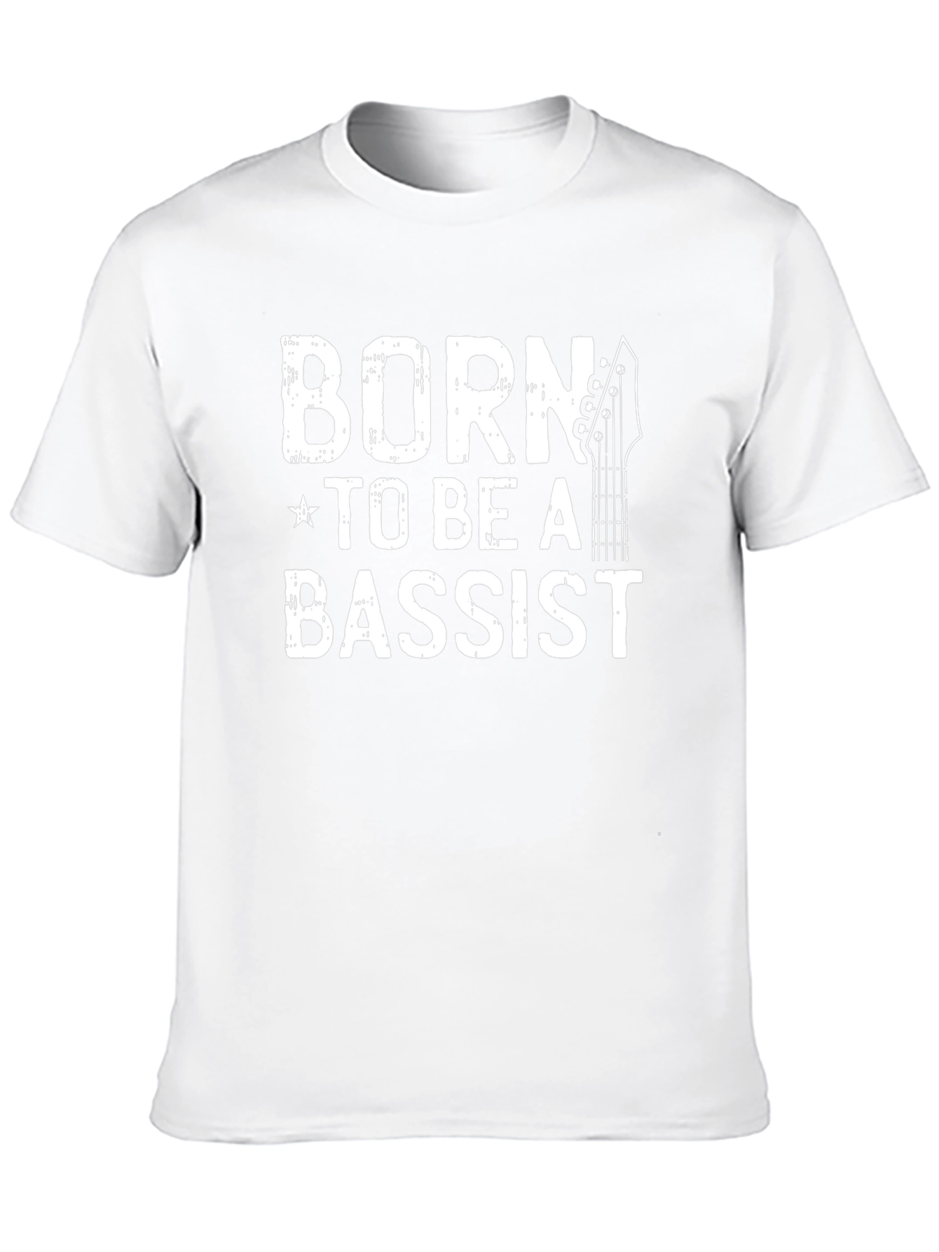 Born to Be a Bassist Black T-Shirt