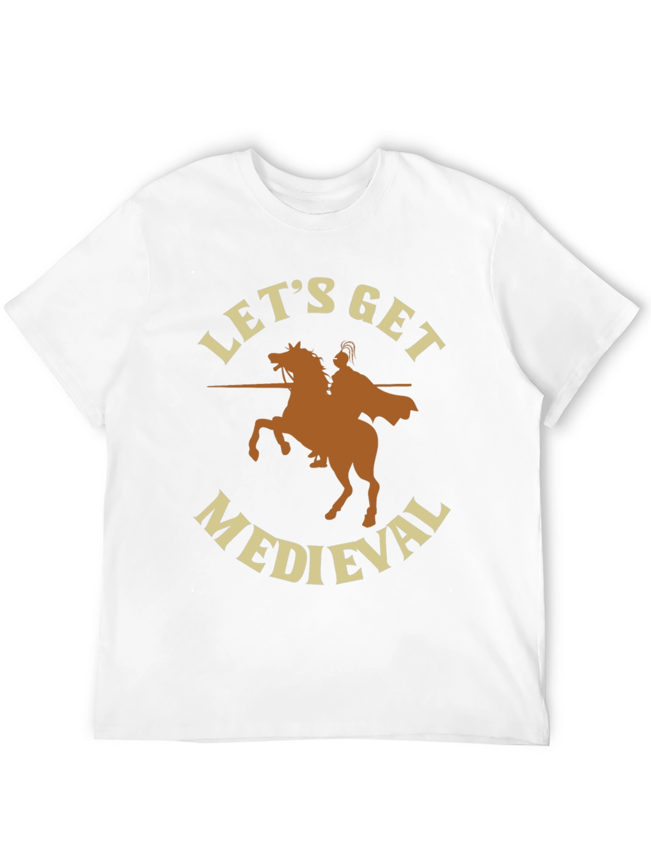 Lets Get Medieval T-Shirt - Black