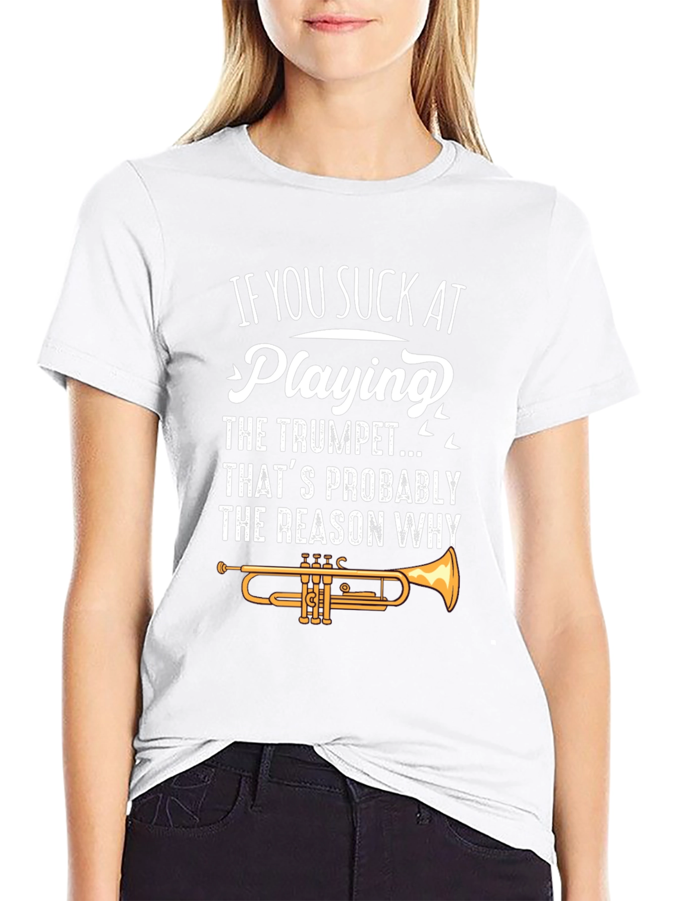 Trumpet Player T-Shirt - Funny Music Tee