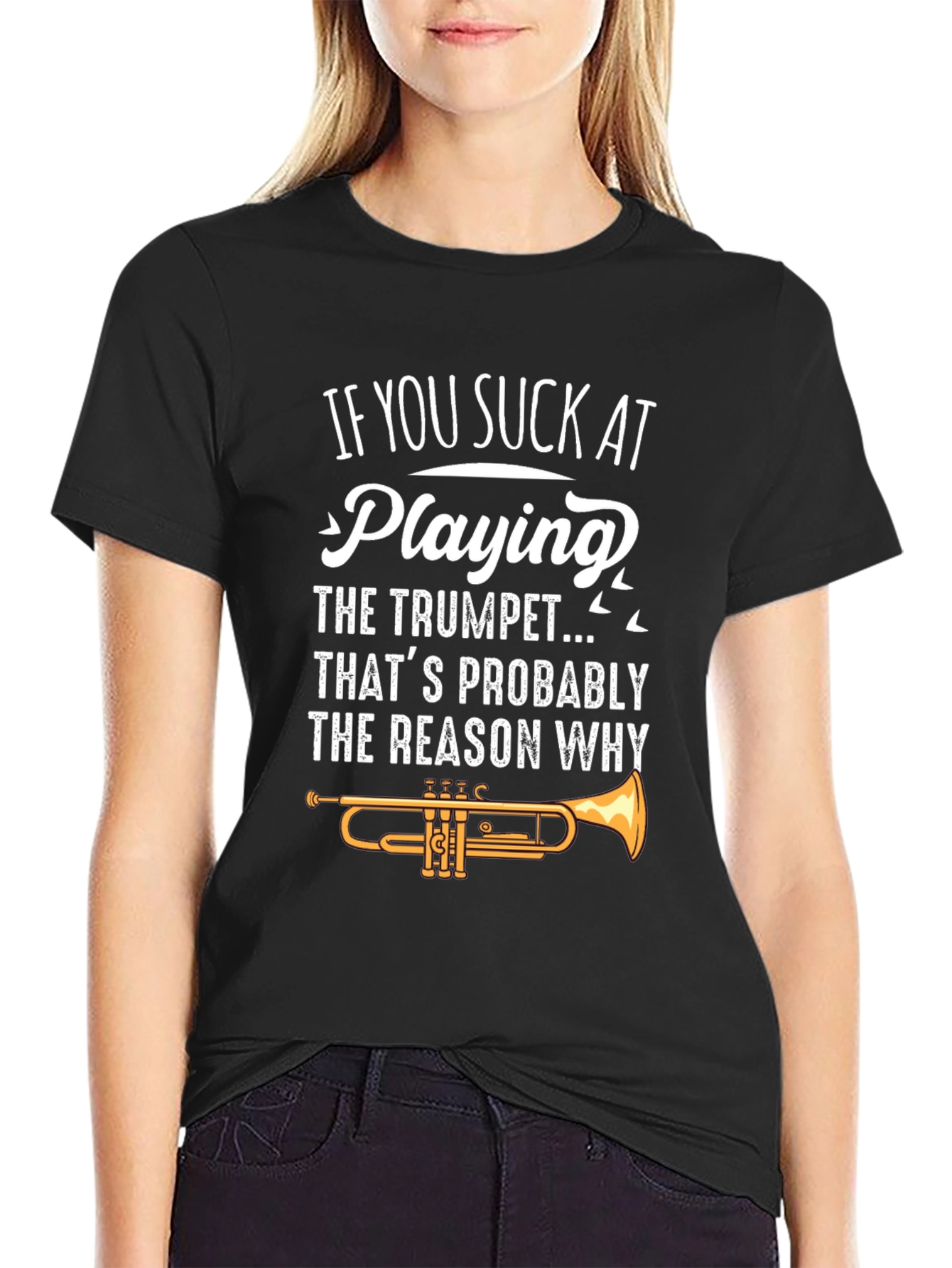 Trumpet Player T-Shirt - Funny Music Tee
