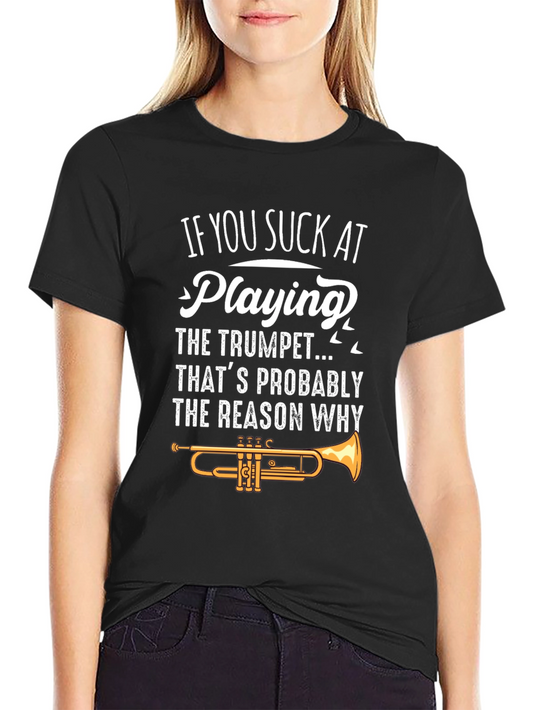 Trumpet Player T-Shirt - Funny Music Tee