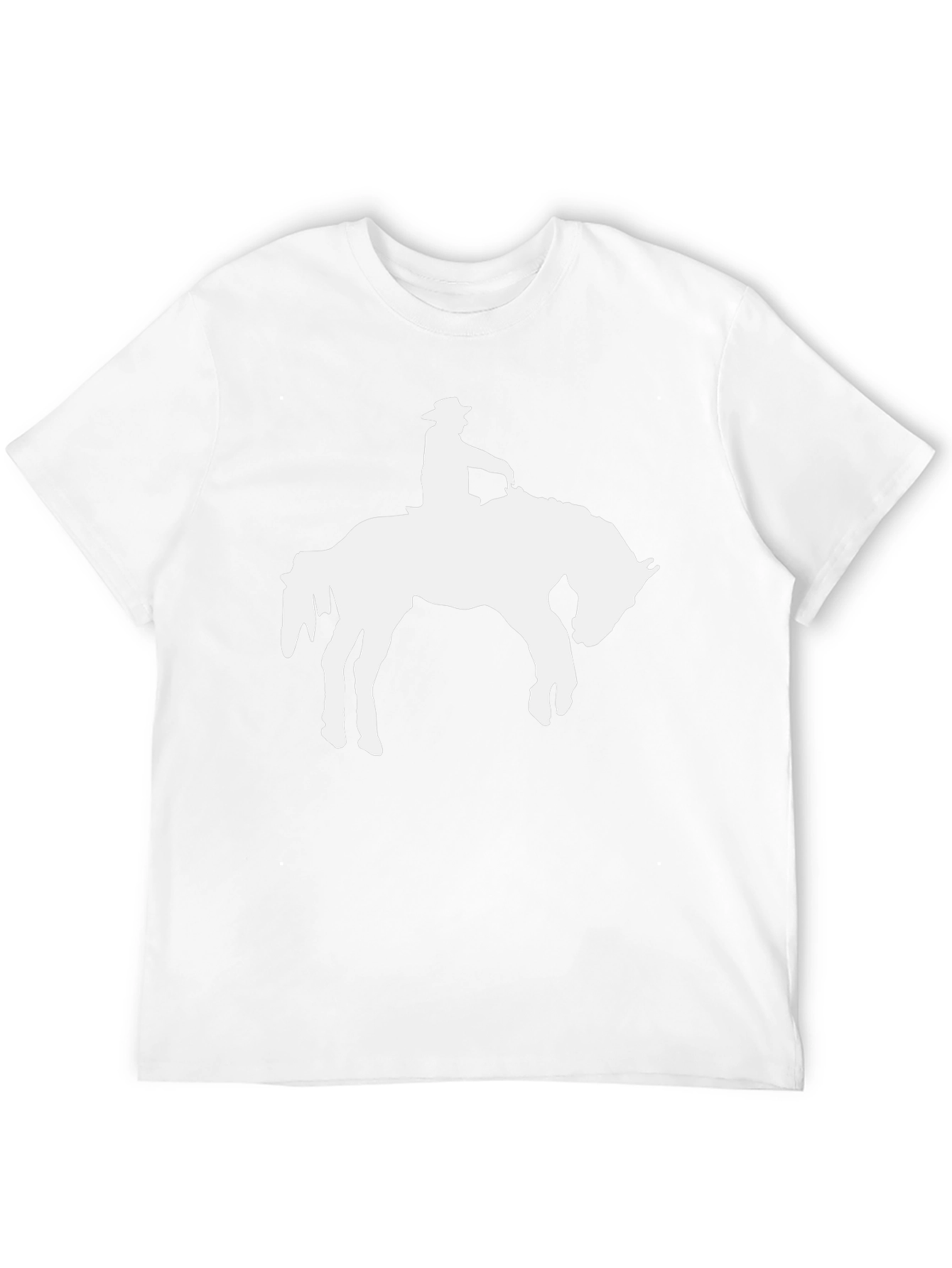 Cowboy Horse Silhouette T-Shirt - Graphic Tee