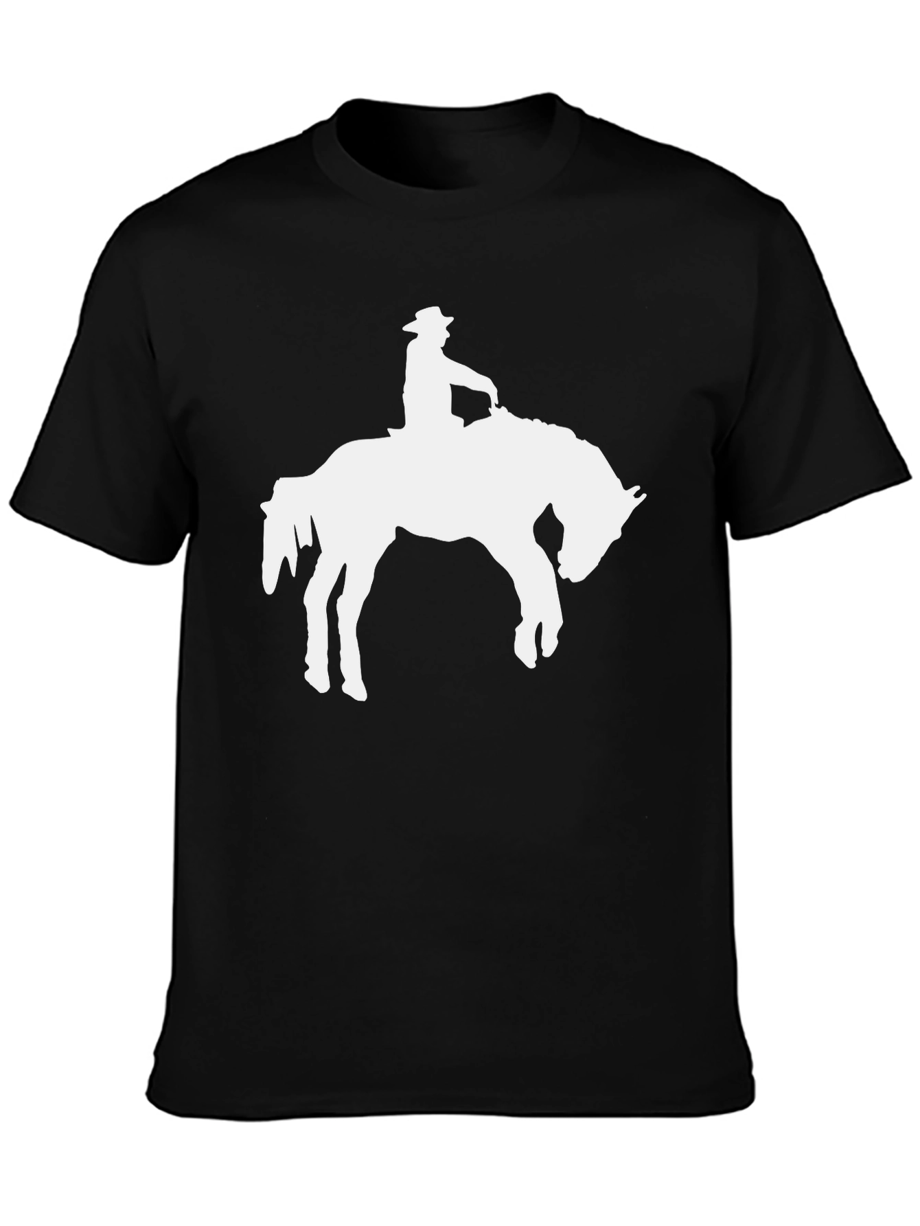 Cowboy Horse Silhouette T-Shirt - Graphic Tee
