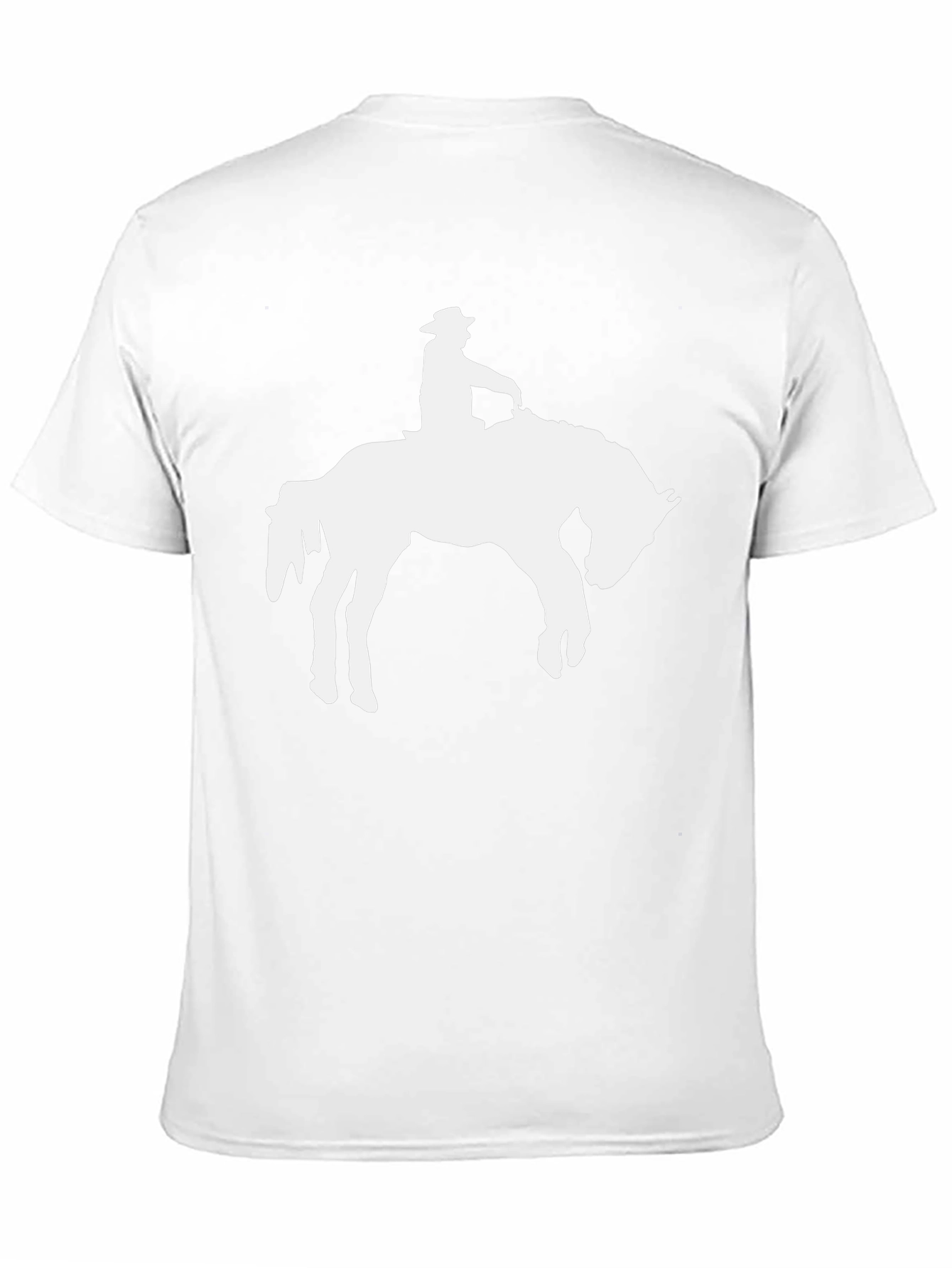Cowboy Horse Silhouette T-Shirt - Graphic Tee