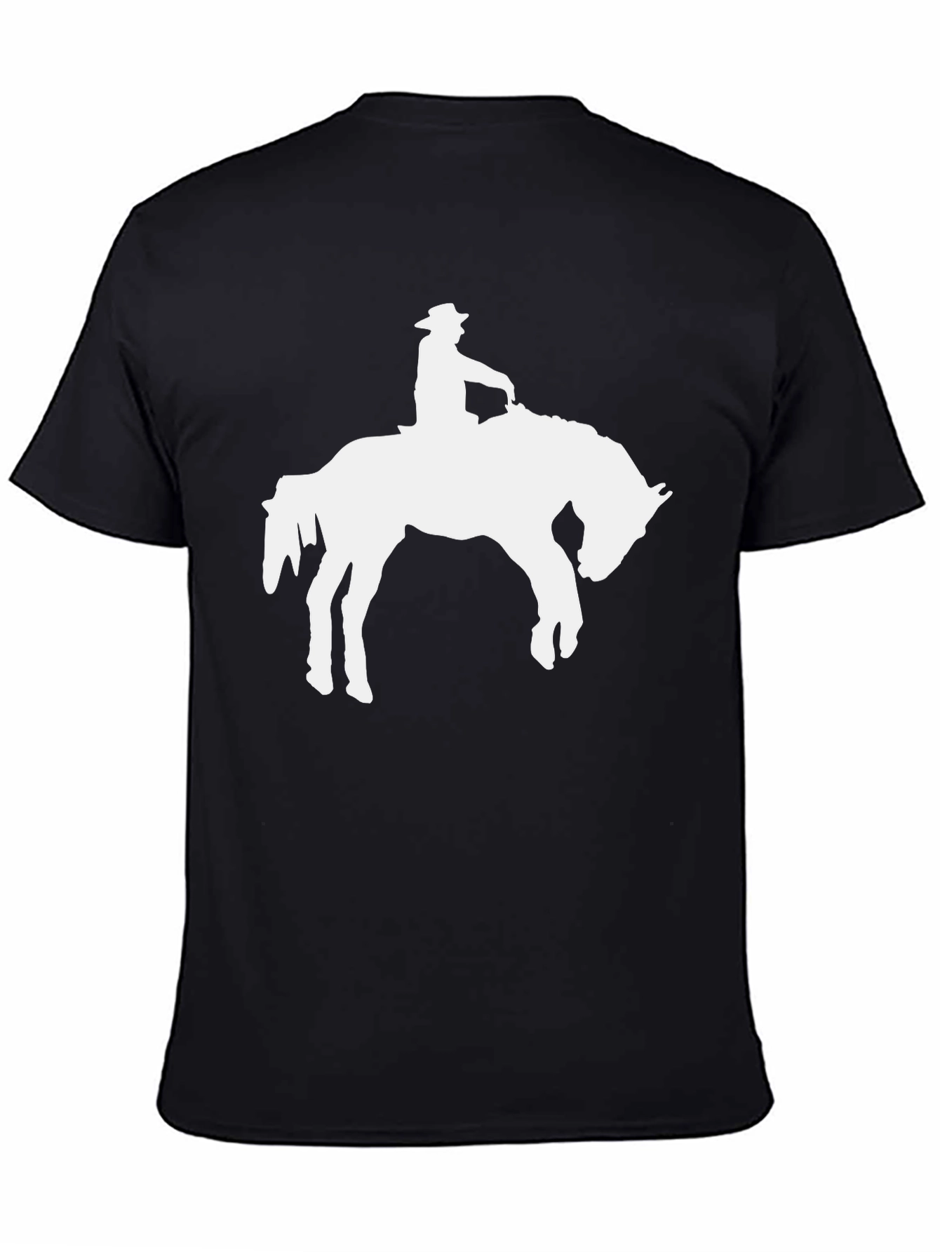 Cowboy Horse Silhouette T-Shirt - Graphic Tee