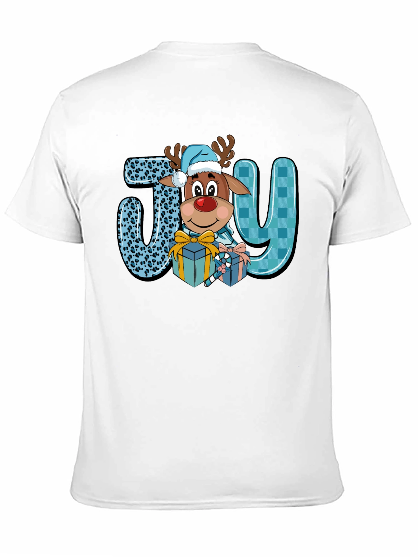 Holiday JOY Reindeer Graphic Tee
