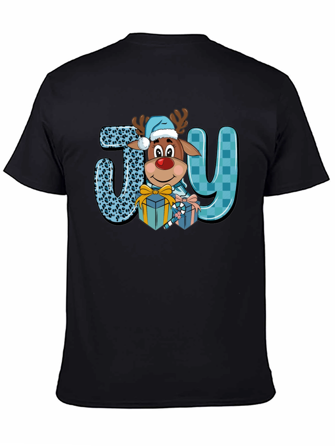 Holiday JOY Reindeer Graphic Tee