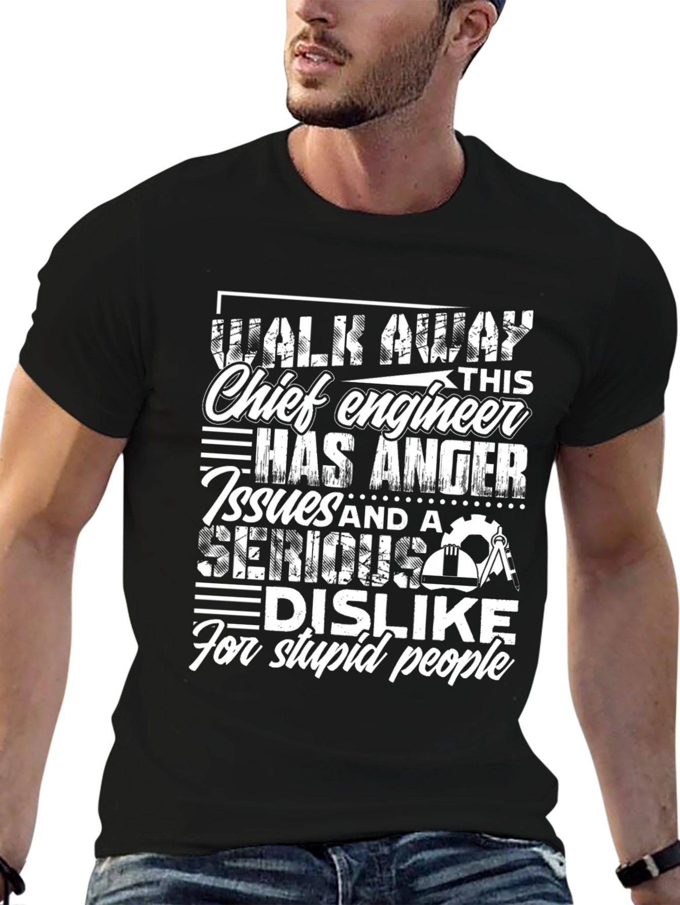Chief Engineer Anger Issues Graphic Tee