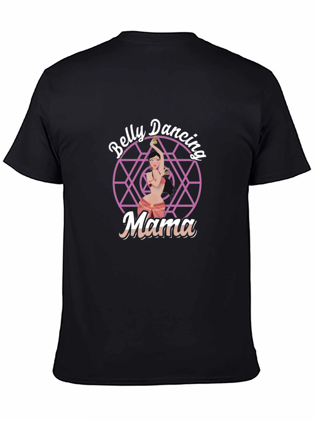 Belly Dancing Mama Graphic T-Shirt