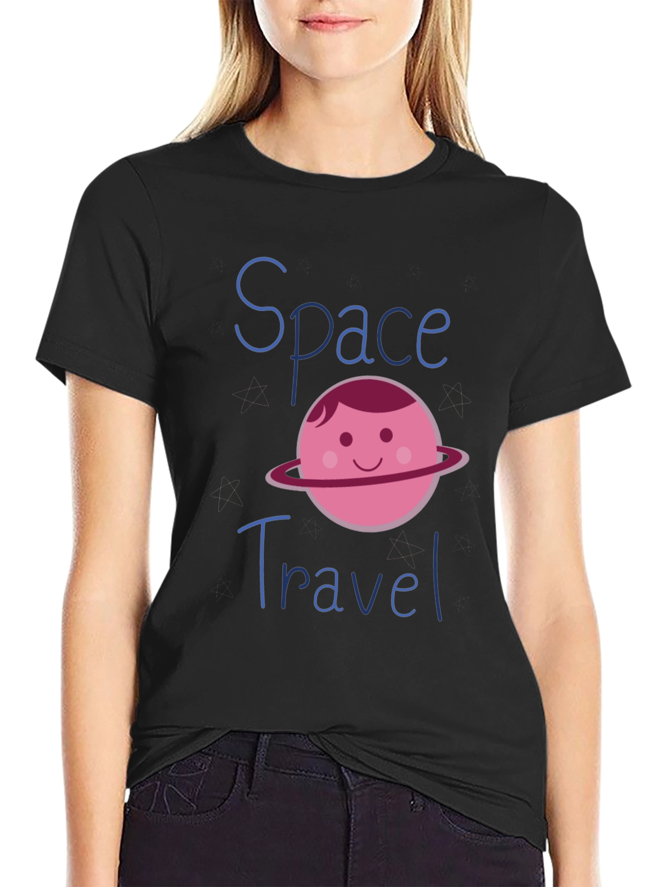 Space Travel Graphic T-Shirt