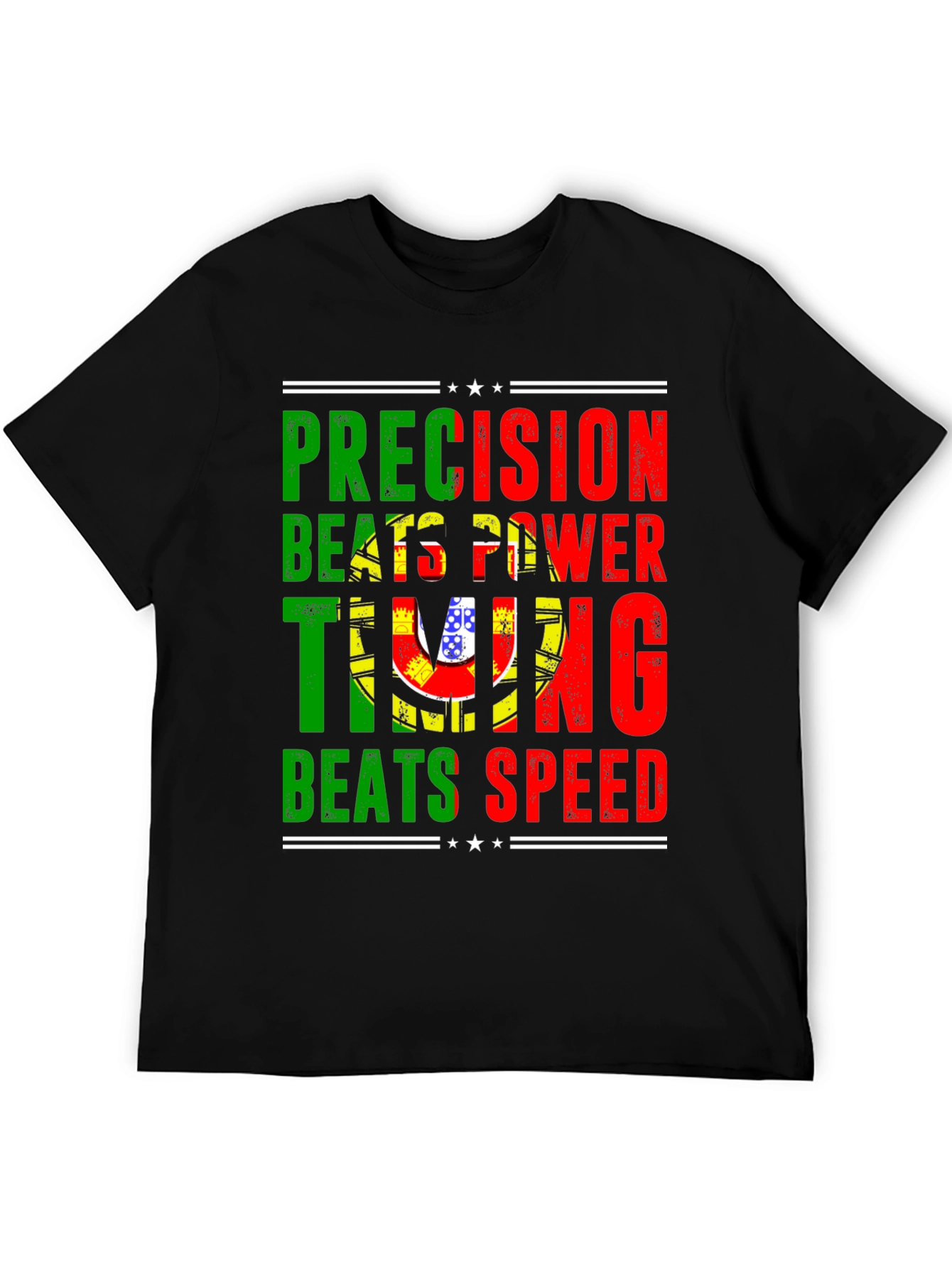 Precision Beats Power Timing Beats Speed T-Shirt