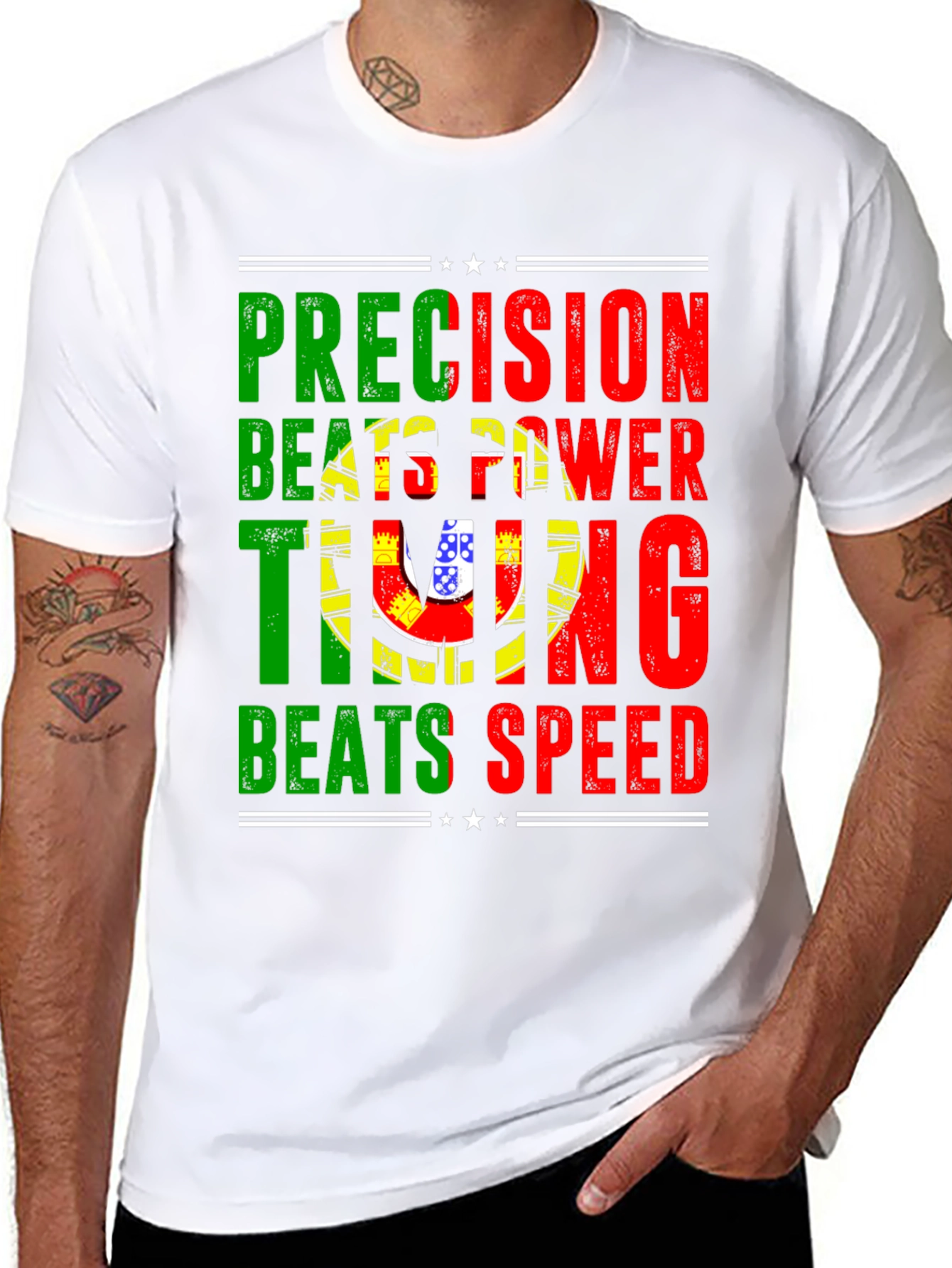 Precision Beats Power Timing Beats Speed T-Shirt