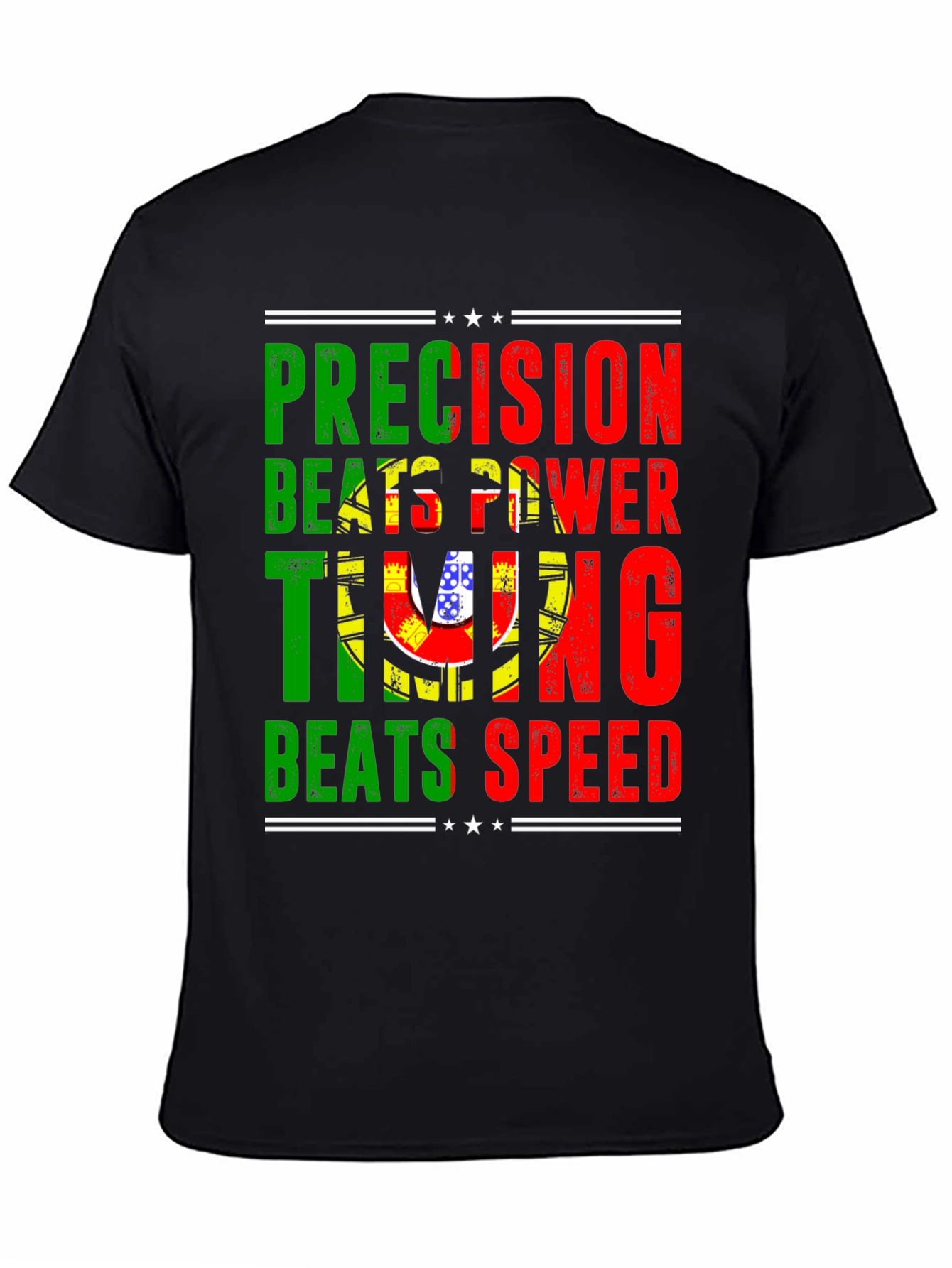 Precision Beats Power Timing Beats Speed T-Shirt