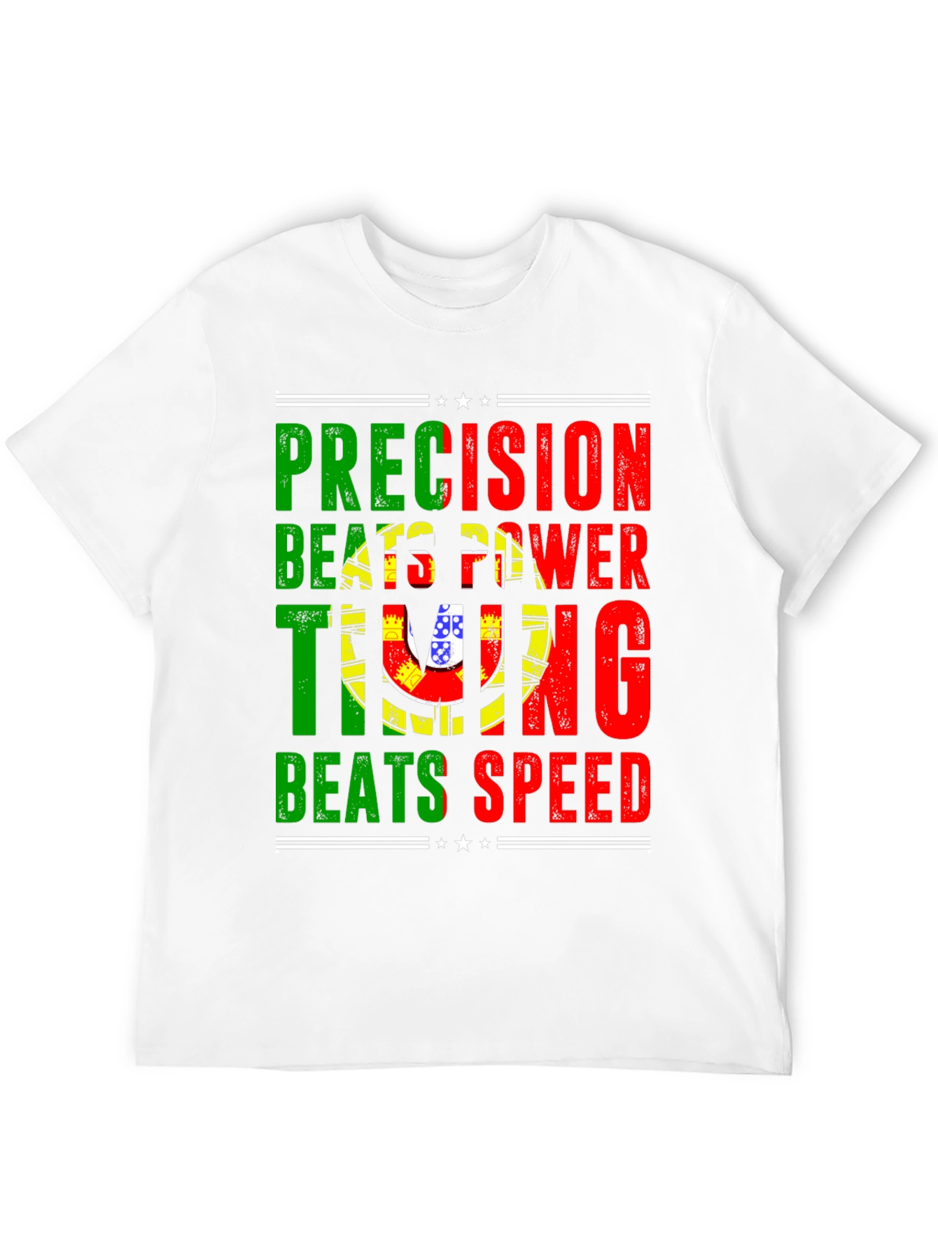Precision Beats Power Timing Beats Speed T-Shirt