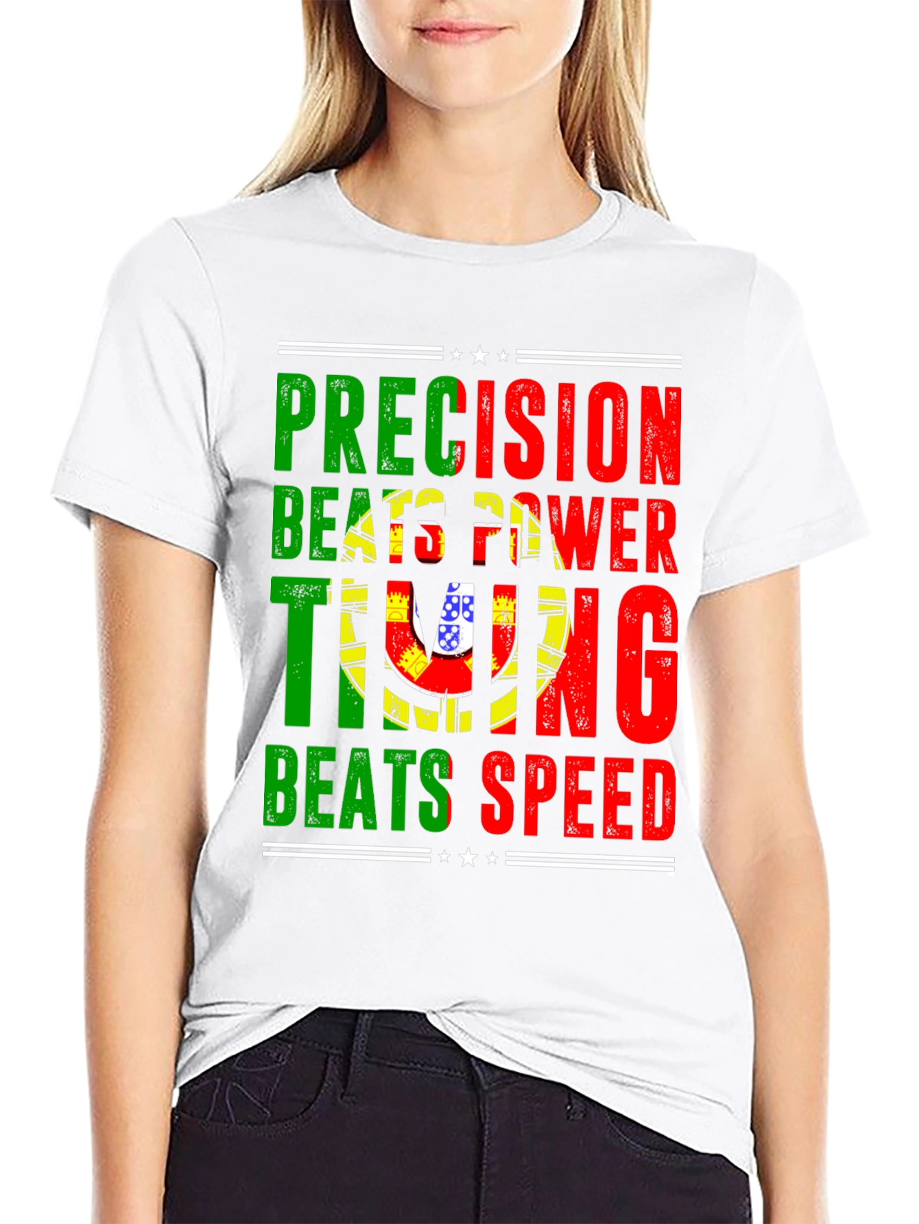 Precision Beats Power Timing Beats Speed T-Shirt
