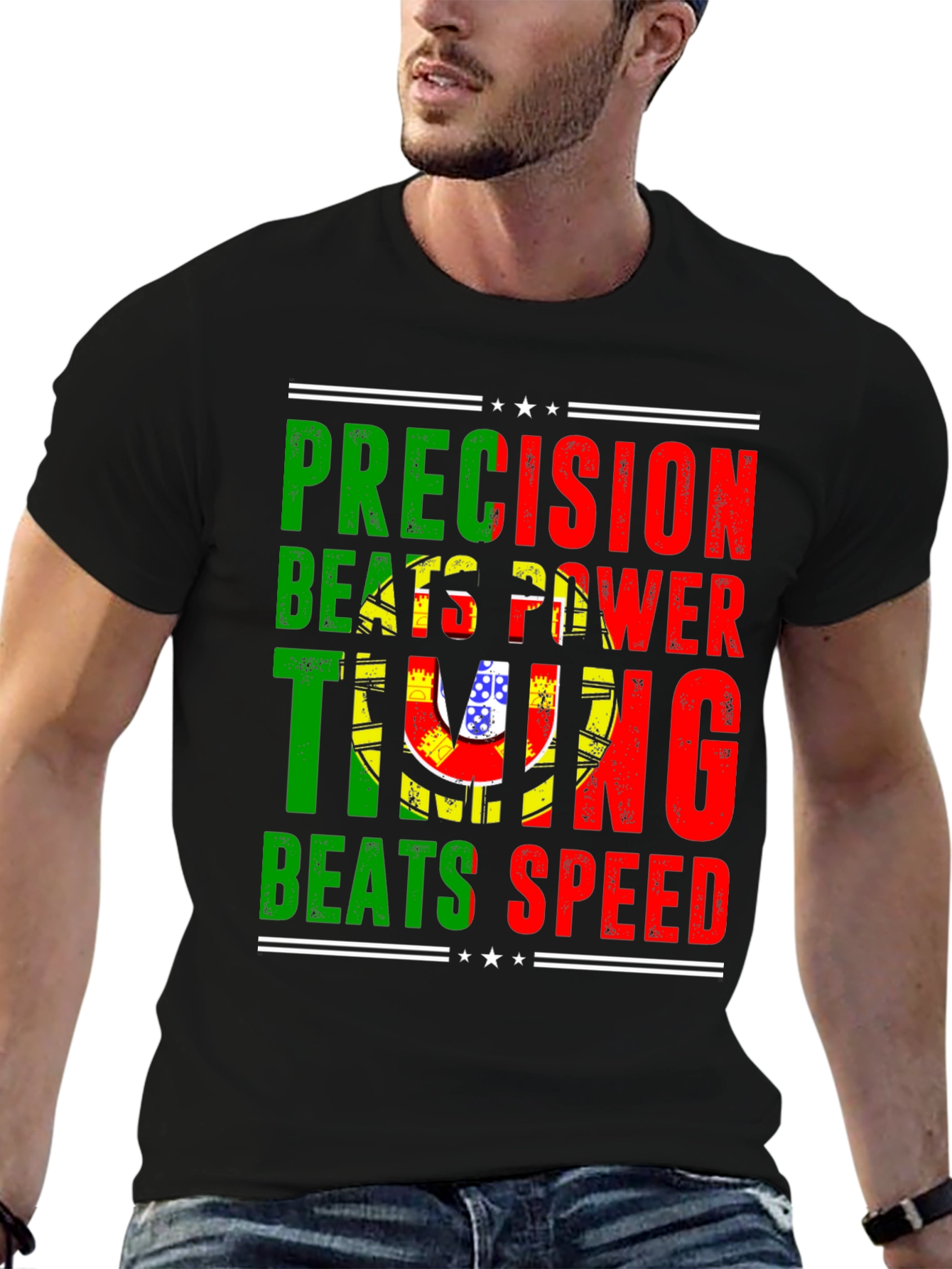 Precision Beats Power Timing Beats Speed T-Shirt
