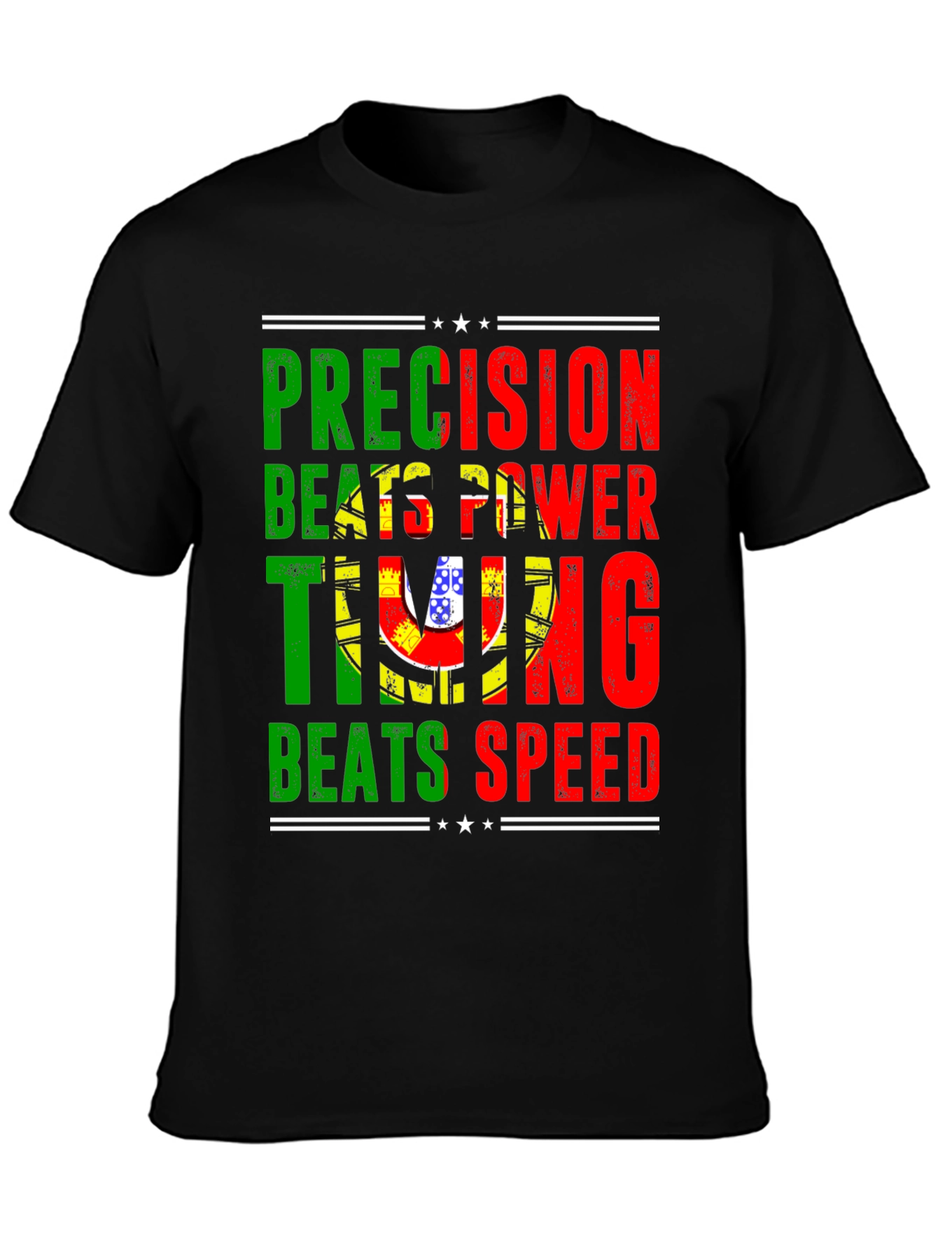 Precision Beats Power Timing Beats Speed T-Shirt