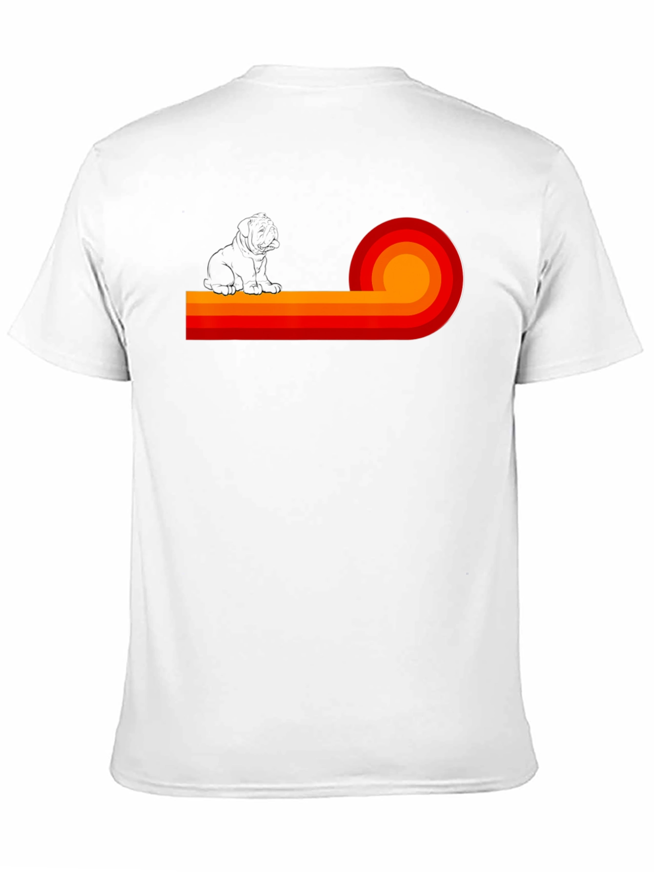 Retro Dog Graphic Tee - Stylish Comfort