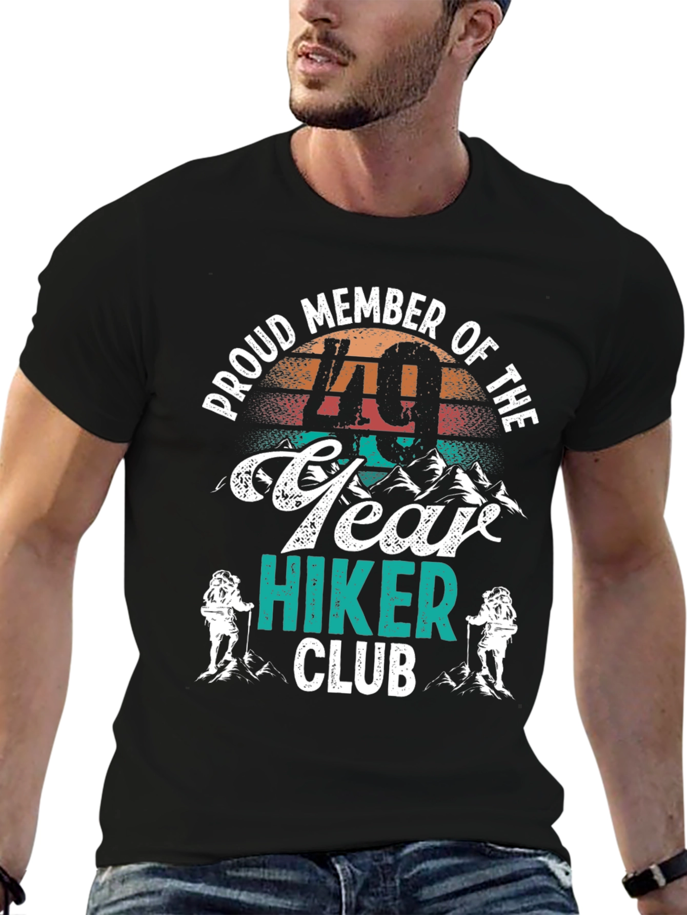 Proud 49 Year Hiker Club T-Shirt