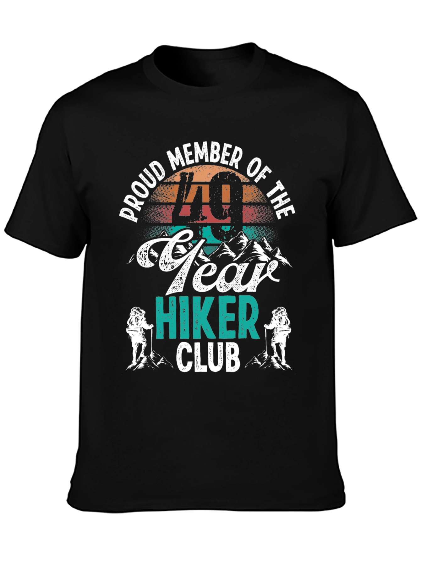 Proud 49 Year Hiker Club T-Shirt