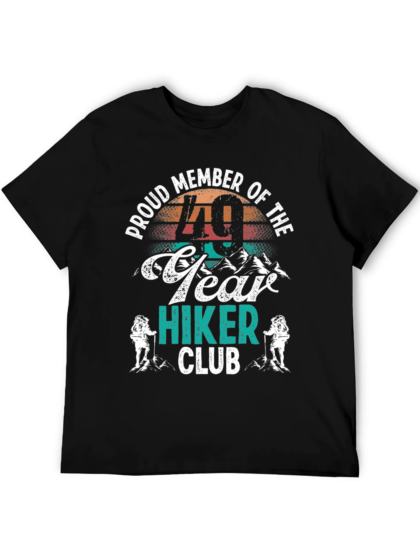 Proud 49 Year Hiker Club T-Shirt