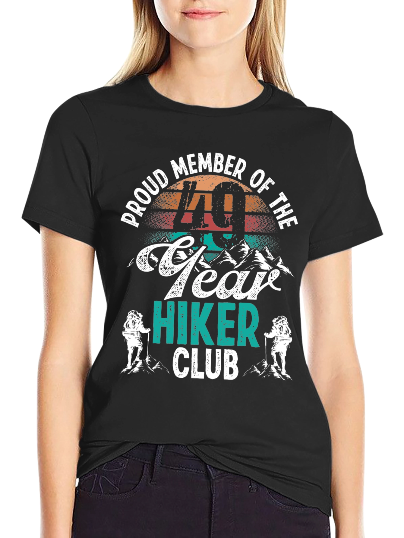 Proud 49 Year Hiker Club T-Shirt
