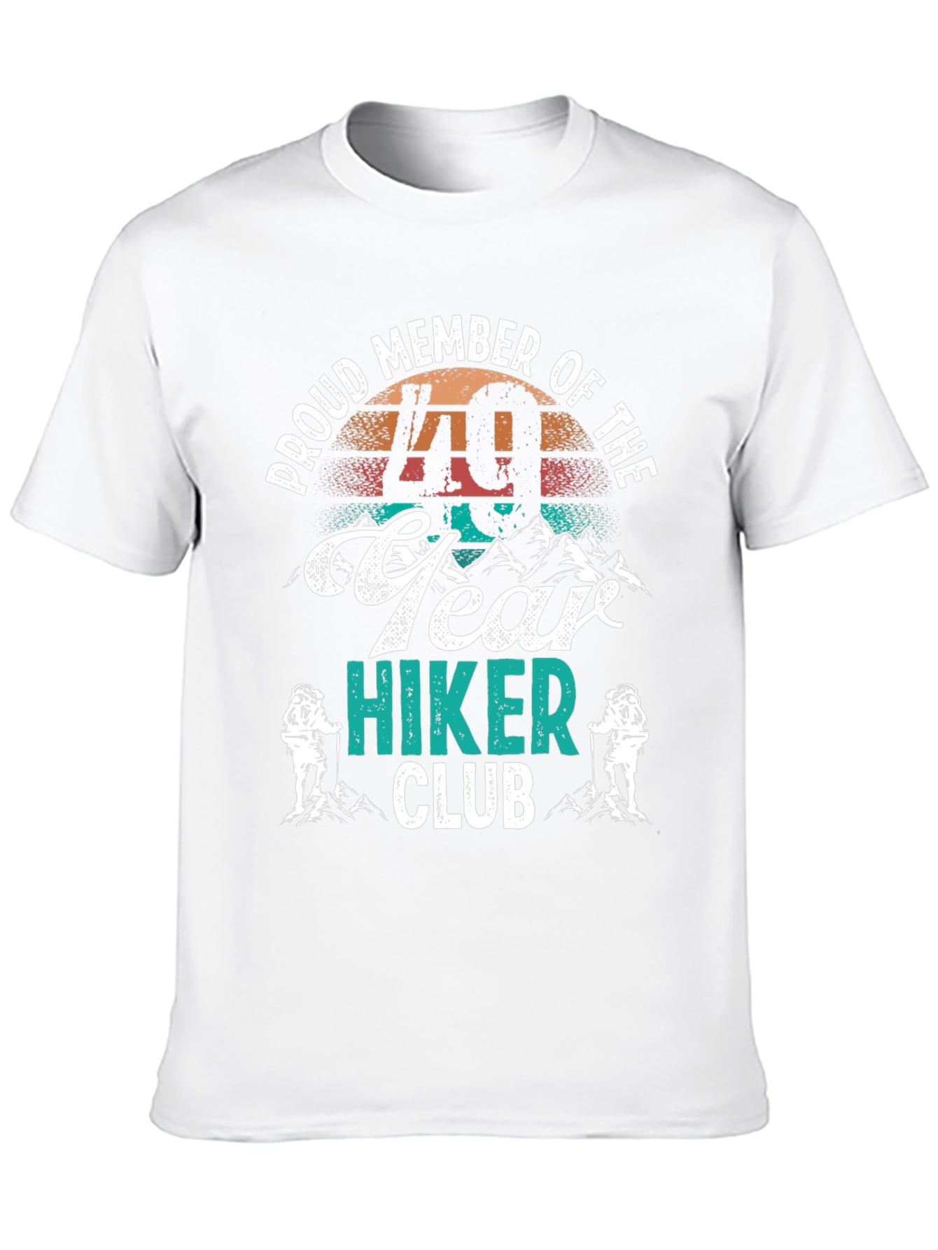 Proud 49 Year Hiker Club T-Shirt
