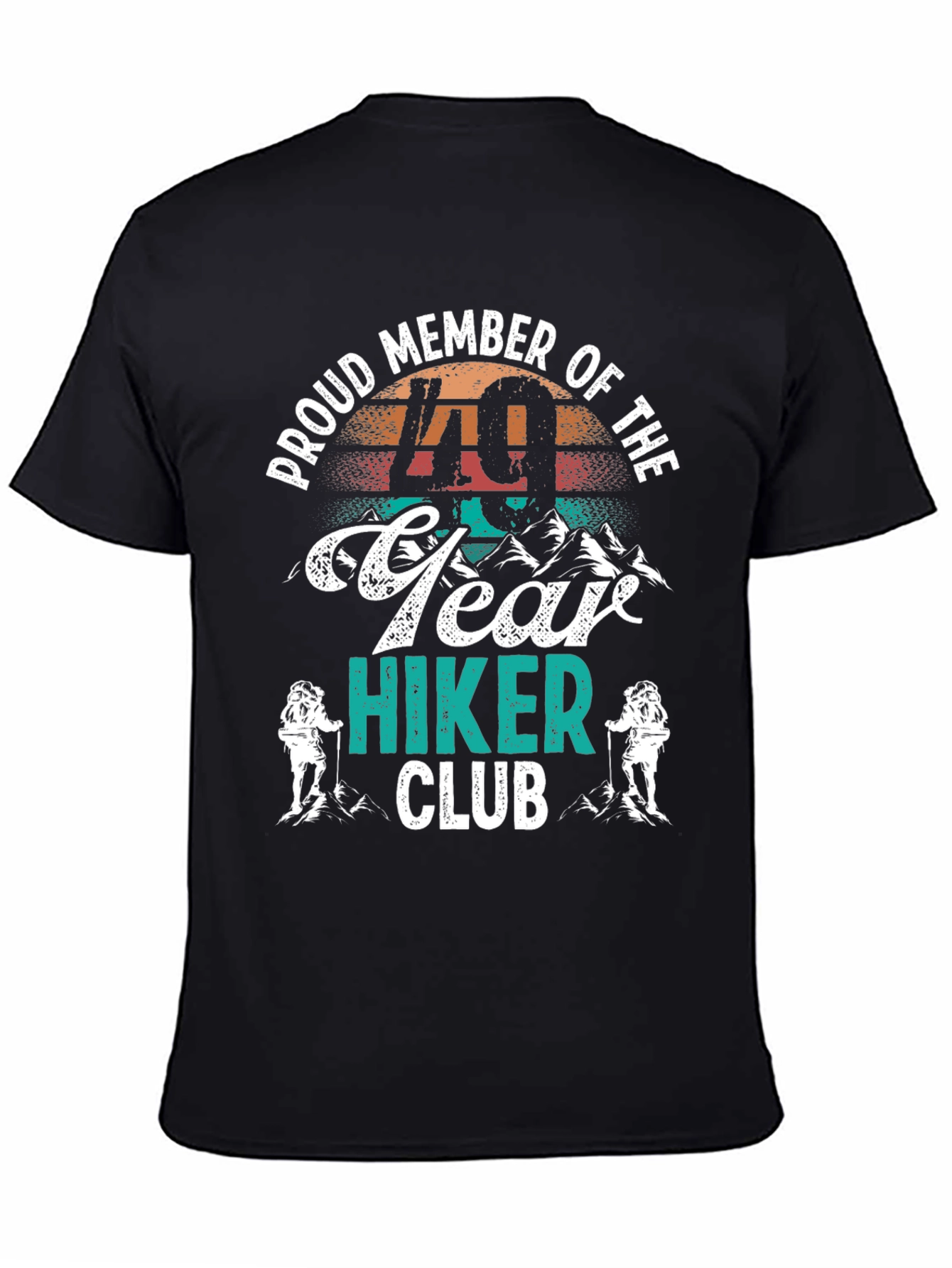 Proud 49 Year Hiker Club T-Shirt