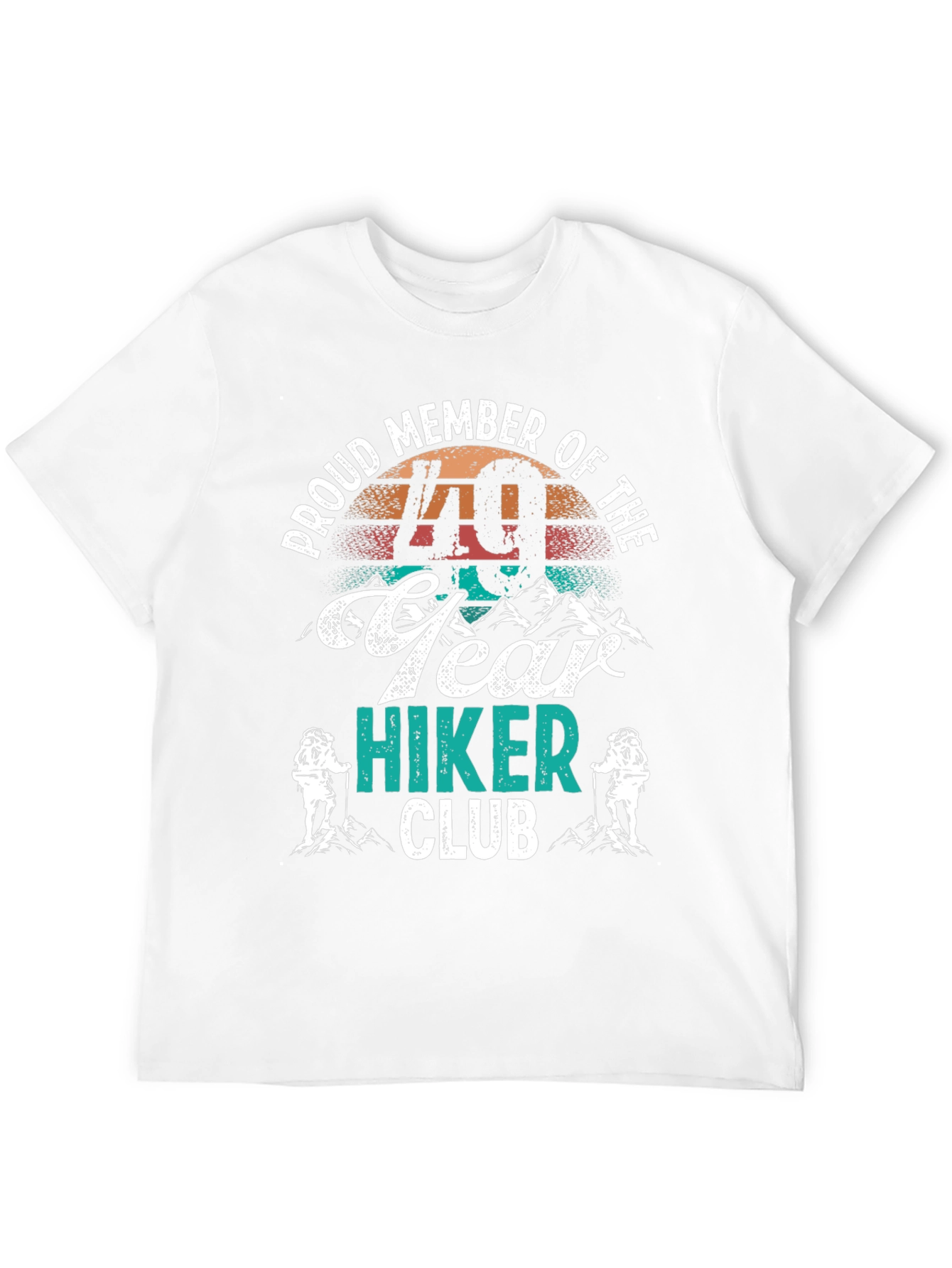 Proud 49 Year Hiker Club T-Shirt