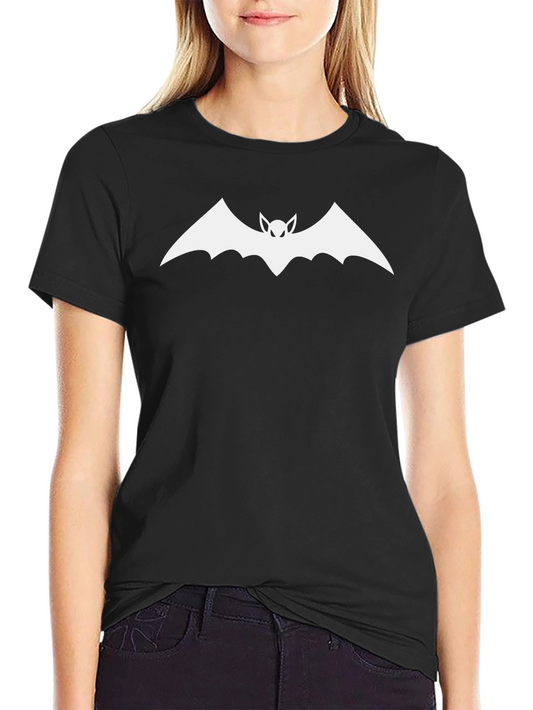 Bat Graphic Black T-Shirt - Cool Casual Tee