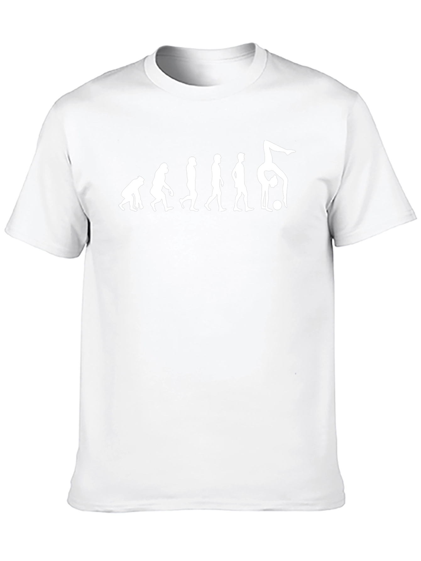 Evolution of Gymnastics Black T-Shirt
