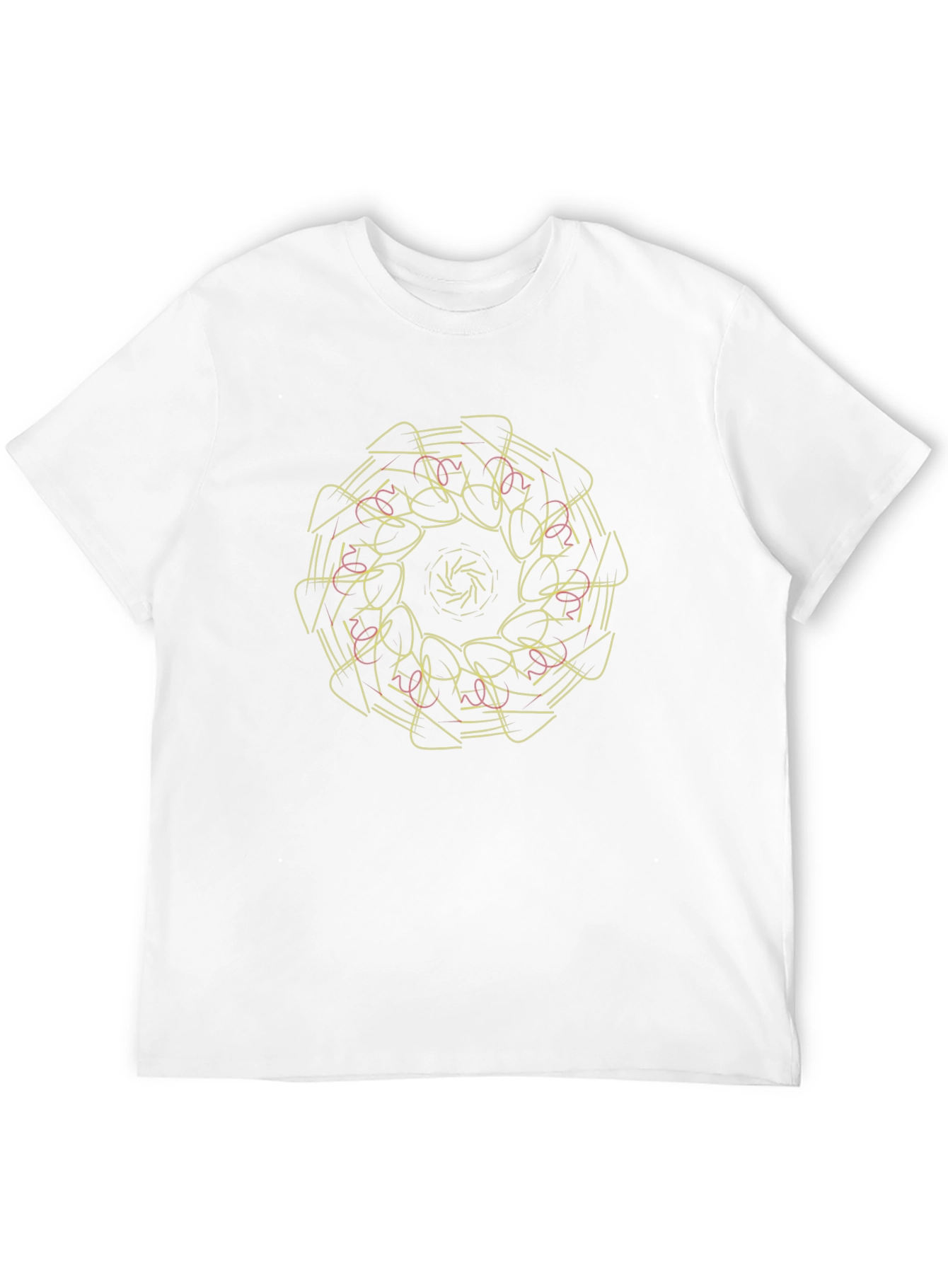 Abstract Geometric Graphic Print T-Shirt