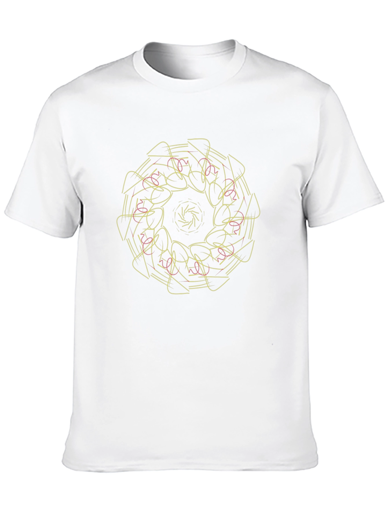 Abstract Geometric Graphic Print T-Shirt