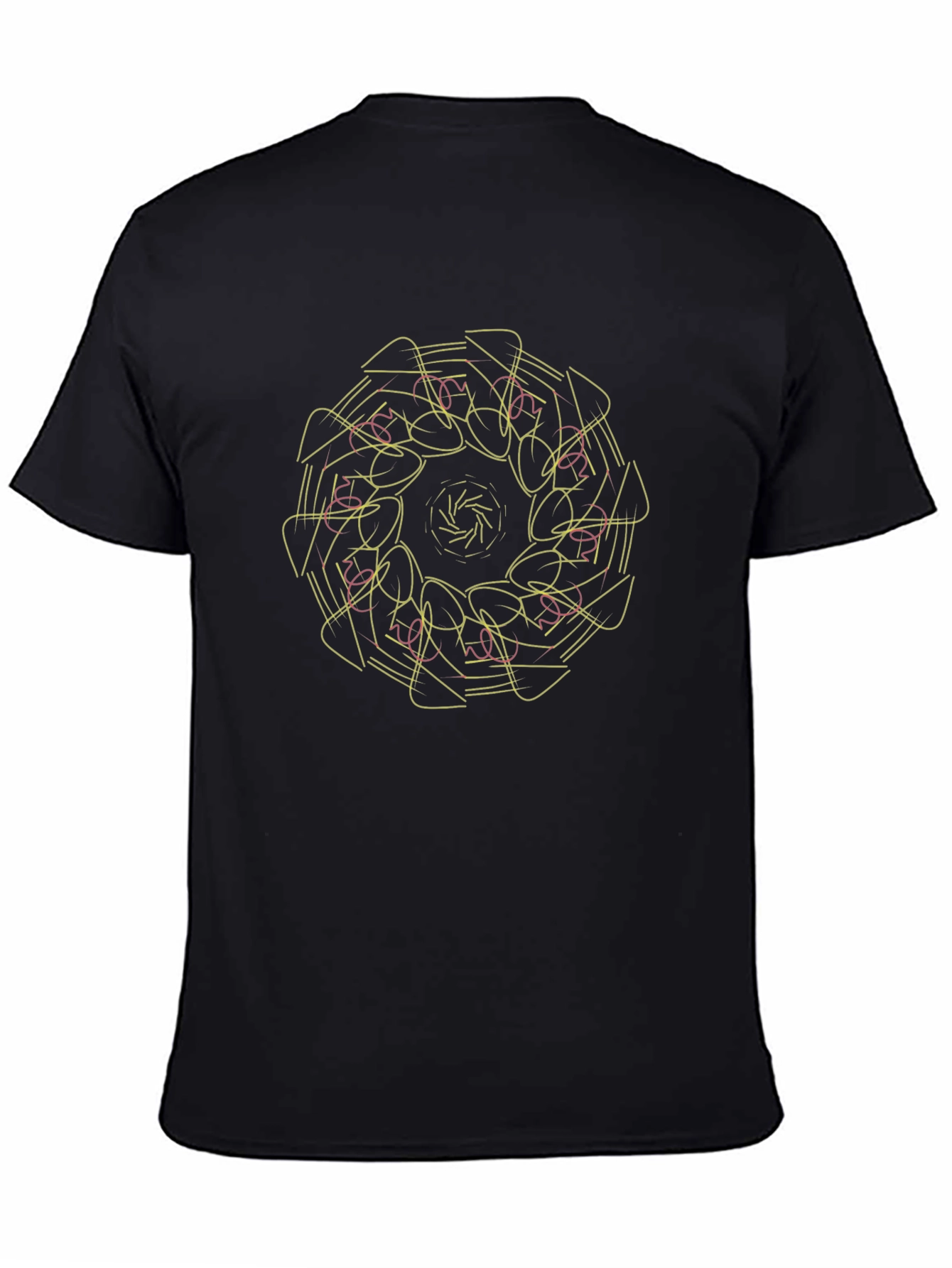 Abstract Geometric Graphic Print T-Shirt