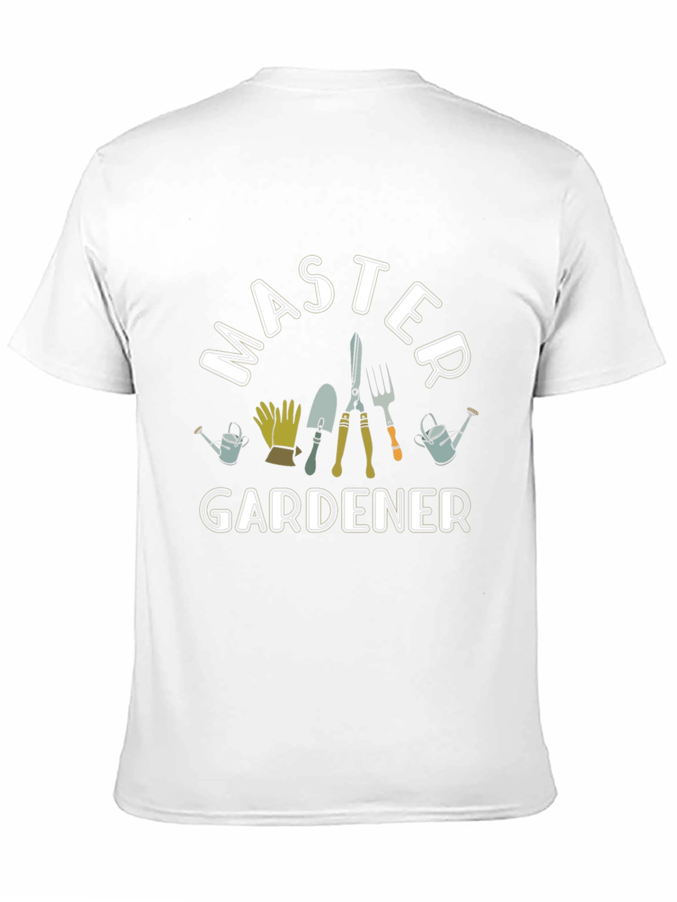 Master Gardener T-Shirt - Gardening Tools Design