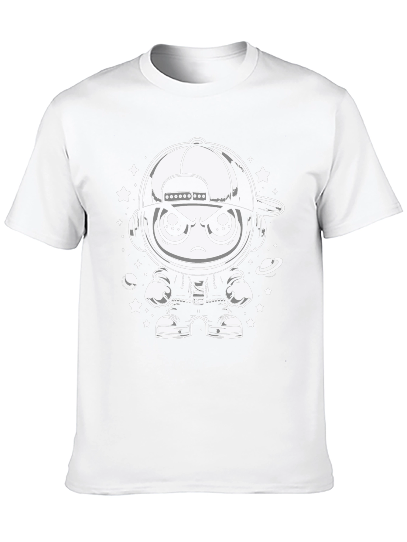 Cool Cartoon Character Graphic Tee