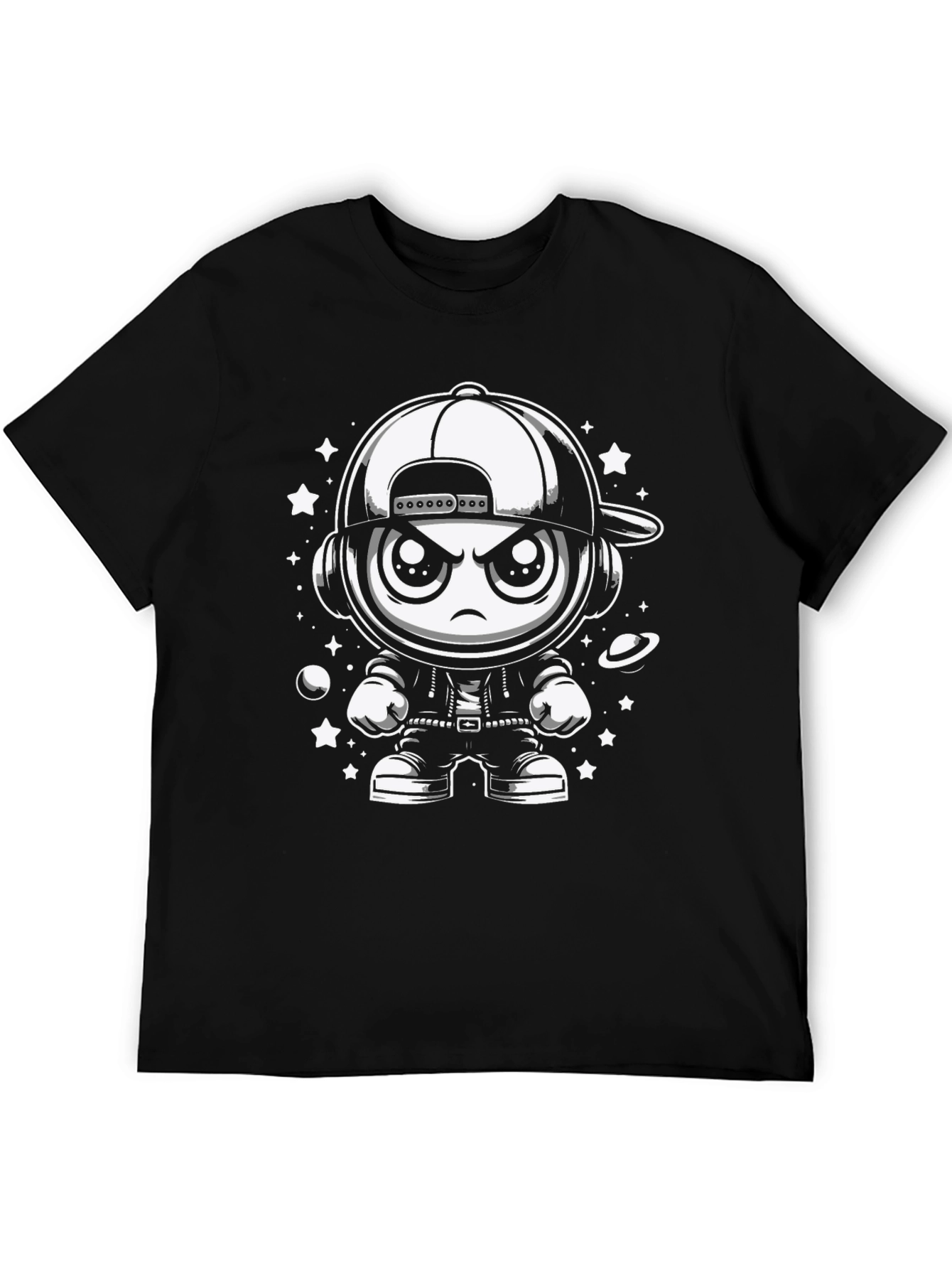 Cool Cartoon Character Graphic Tee