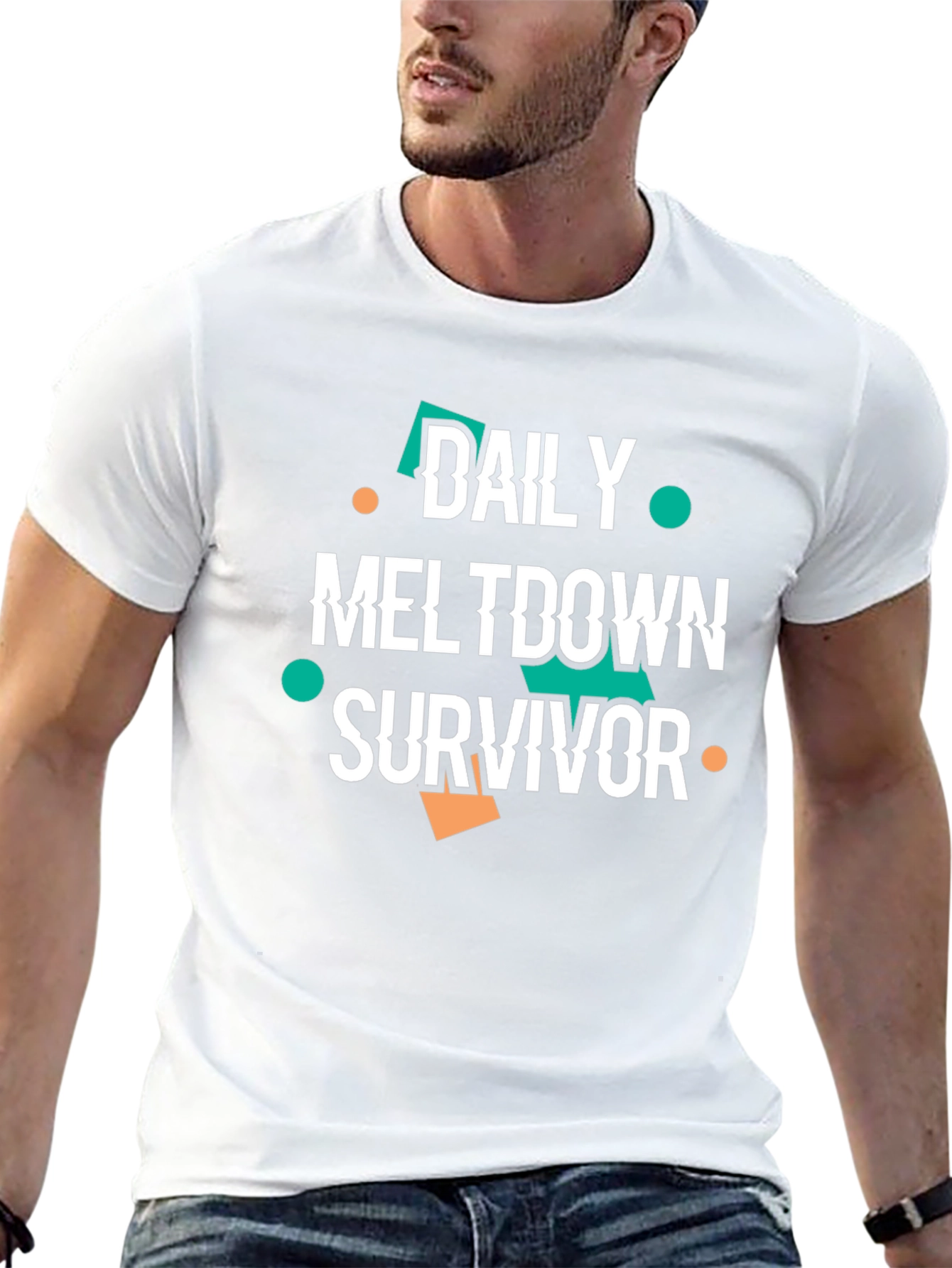 Daily Meltdown Survivor Graphic Tee