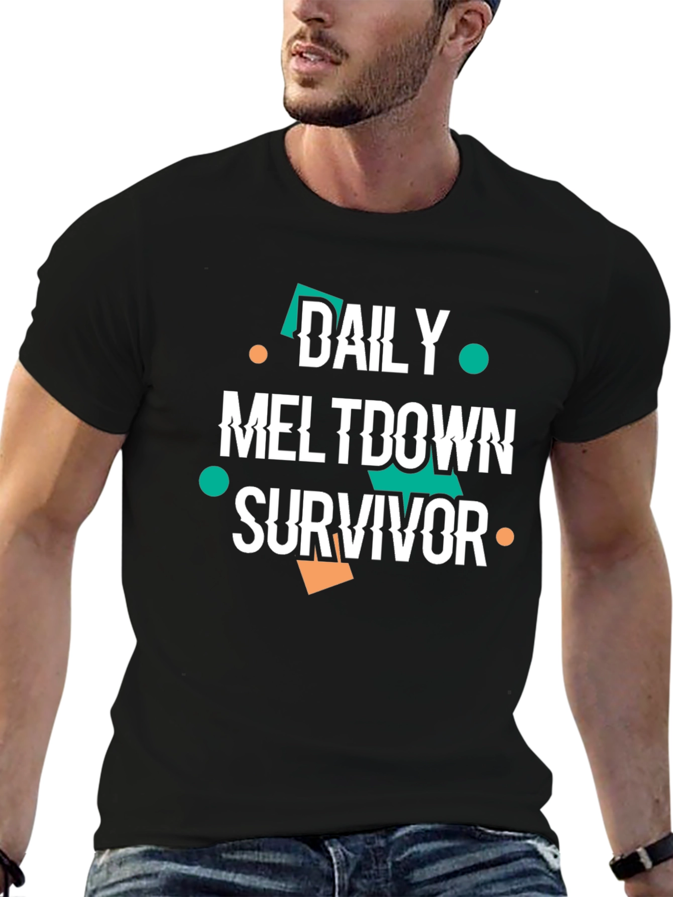 Daily Meltdown Survivor Graphic Tee