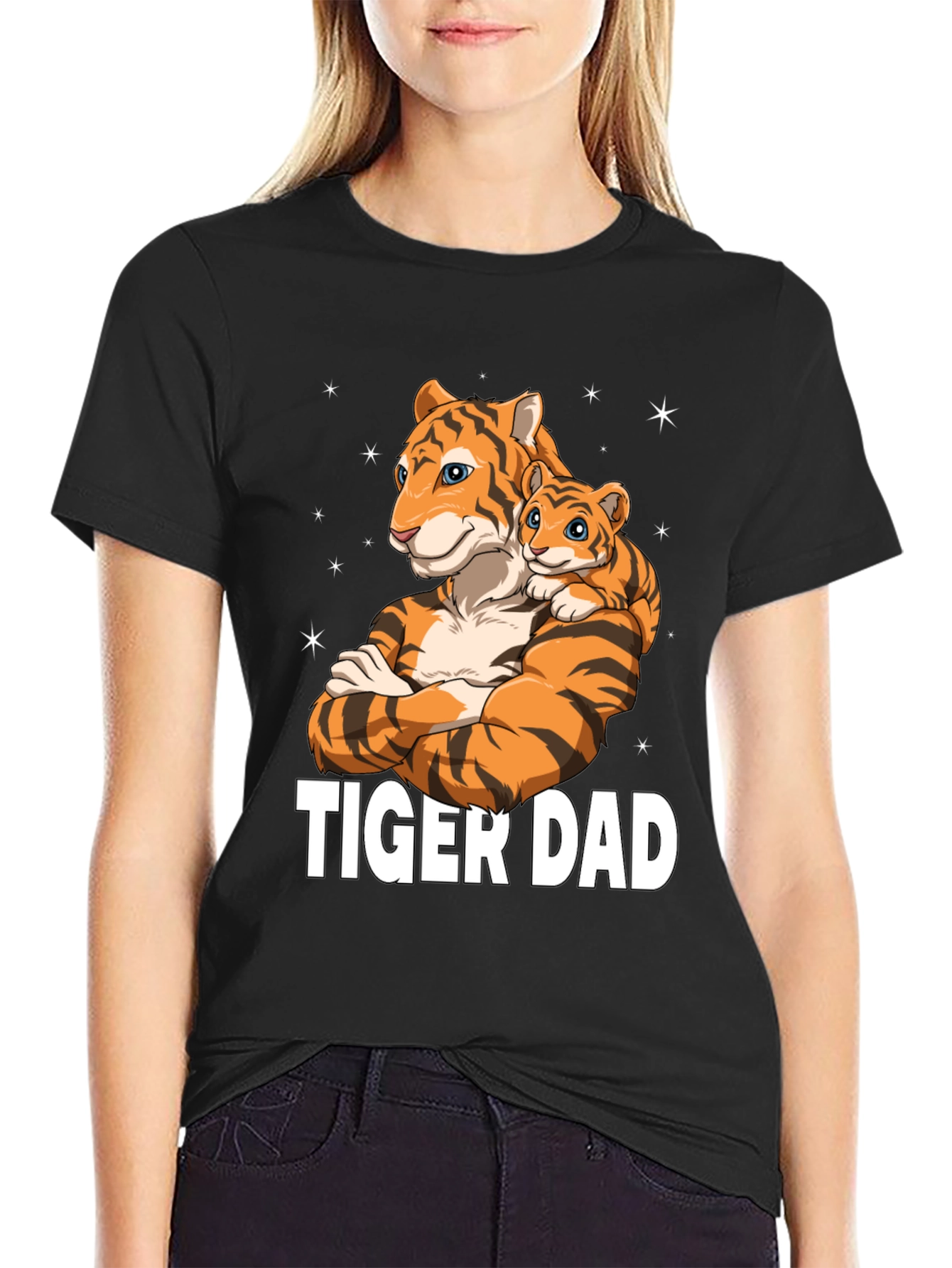 Tiger Dad Graphic Tee - Fathers Day Gift