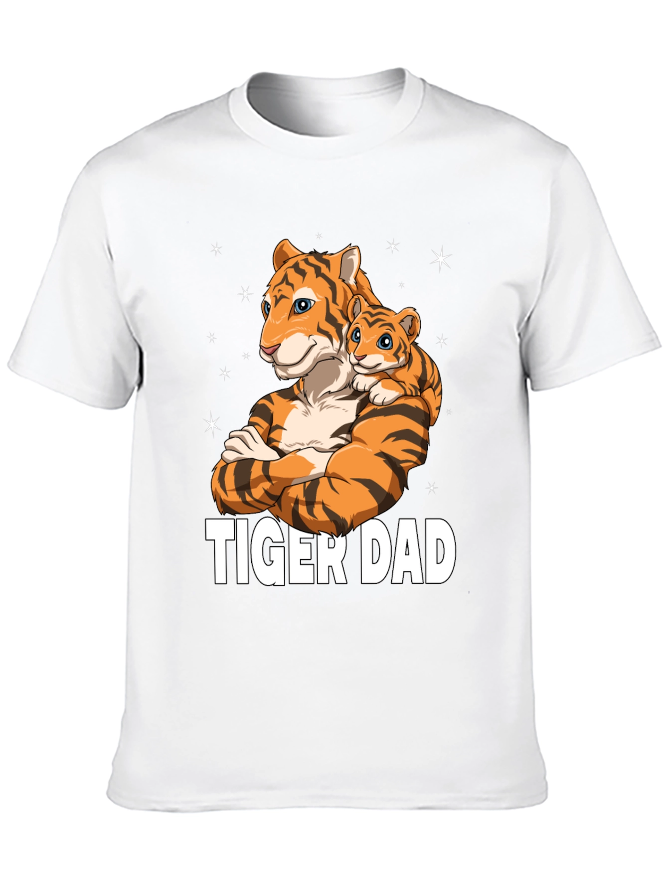 Tiger Dad Graphic Tee - Fathers Day Gift