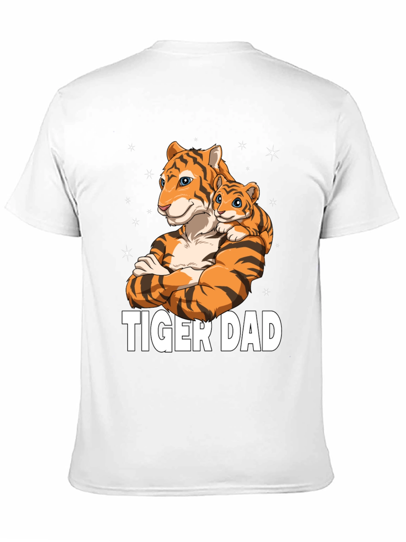 Tiger Dad Graphic Tee - Fathers Day Gift