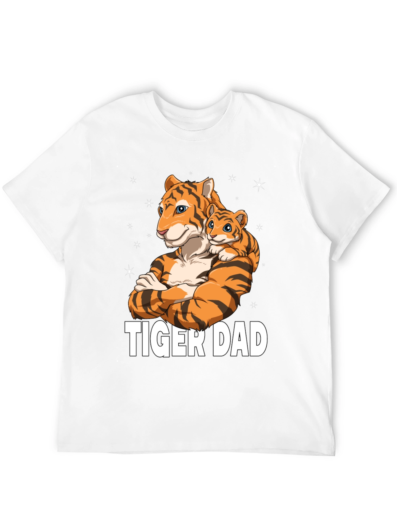 Tiger Dad Graphic Tee - Fathers Day Gift