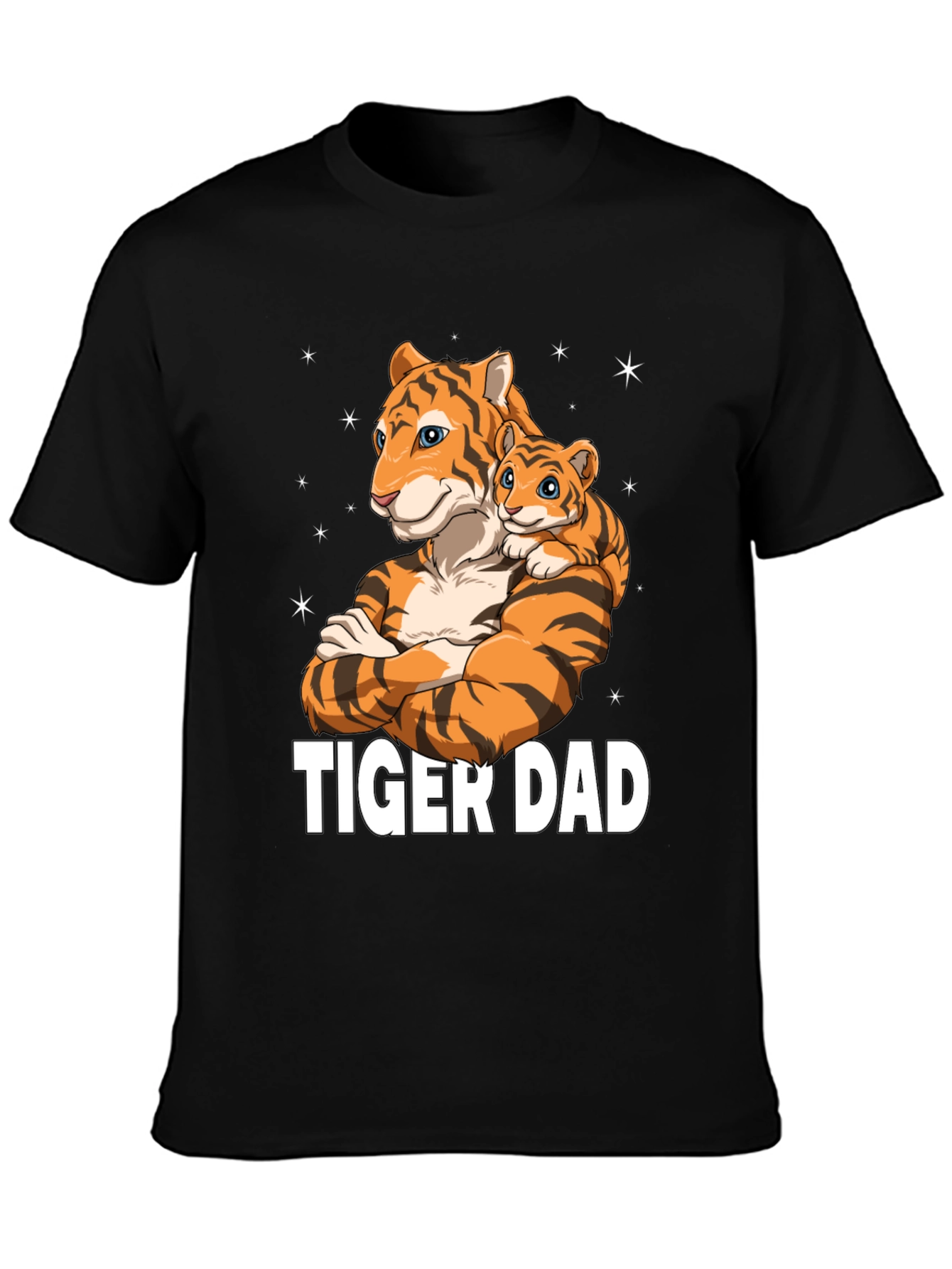 Tiger Dad Graphic Tee - Fathers Day Gift